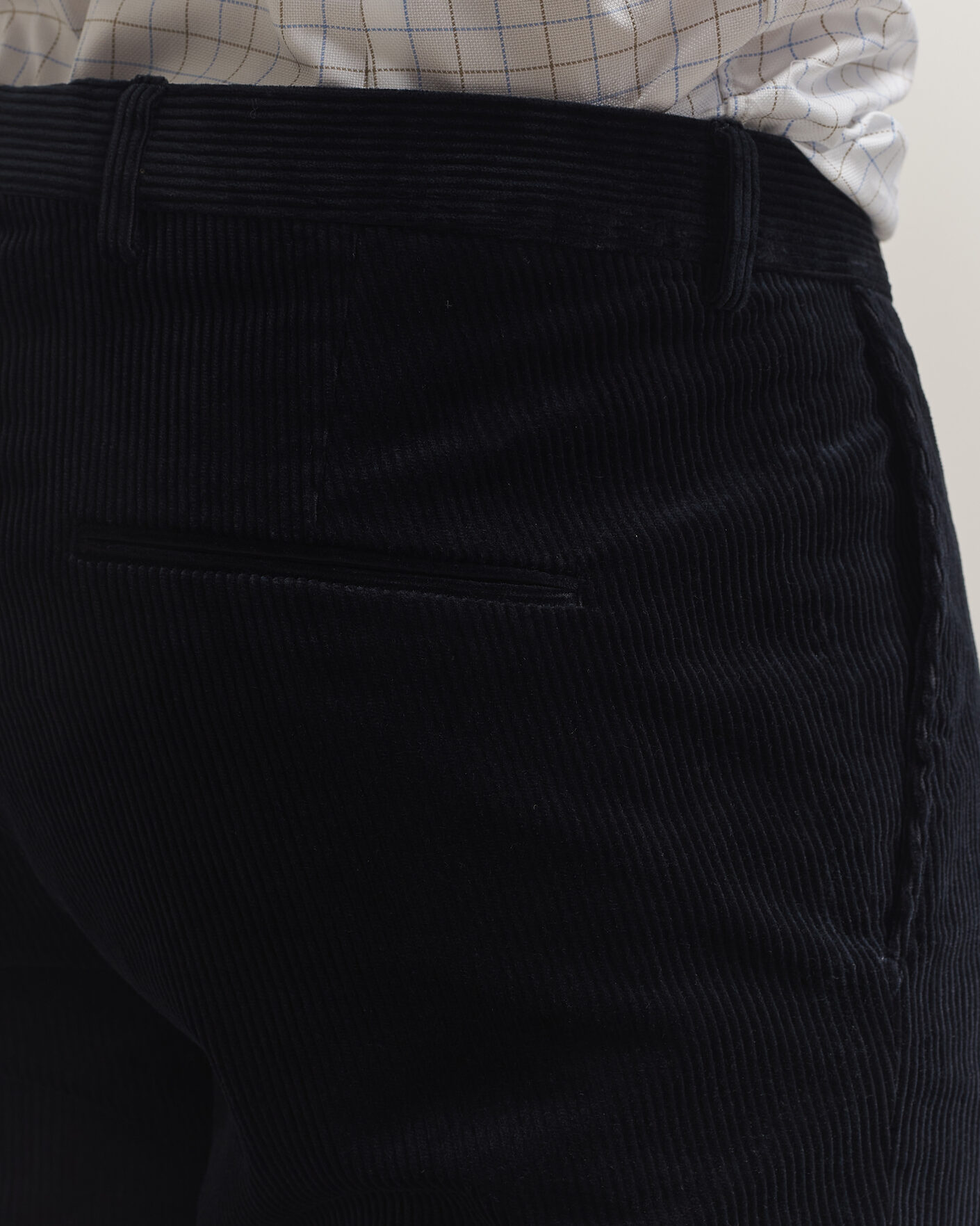 Uomini | Pantaloni | Oscar Jacobson | Dandy Corduroy Trousers Navy
