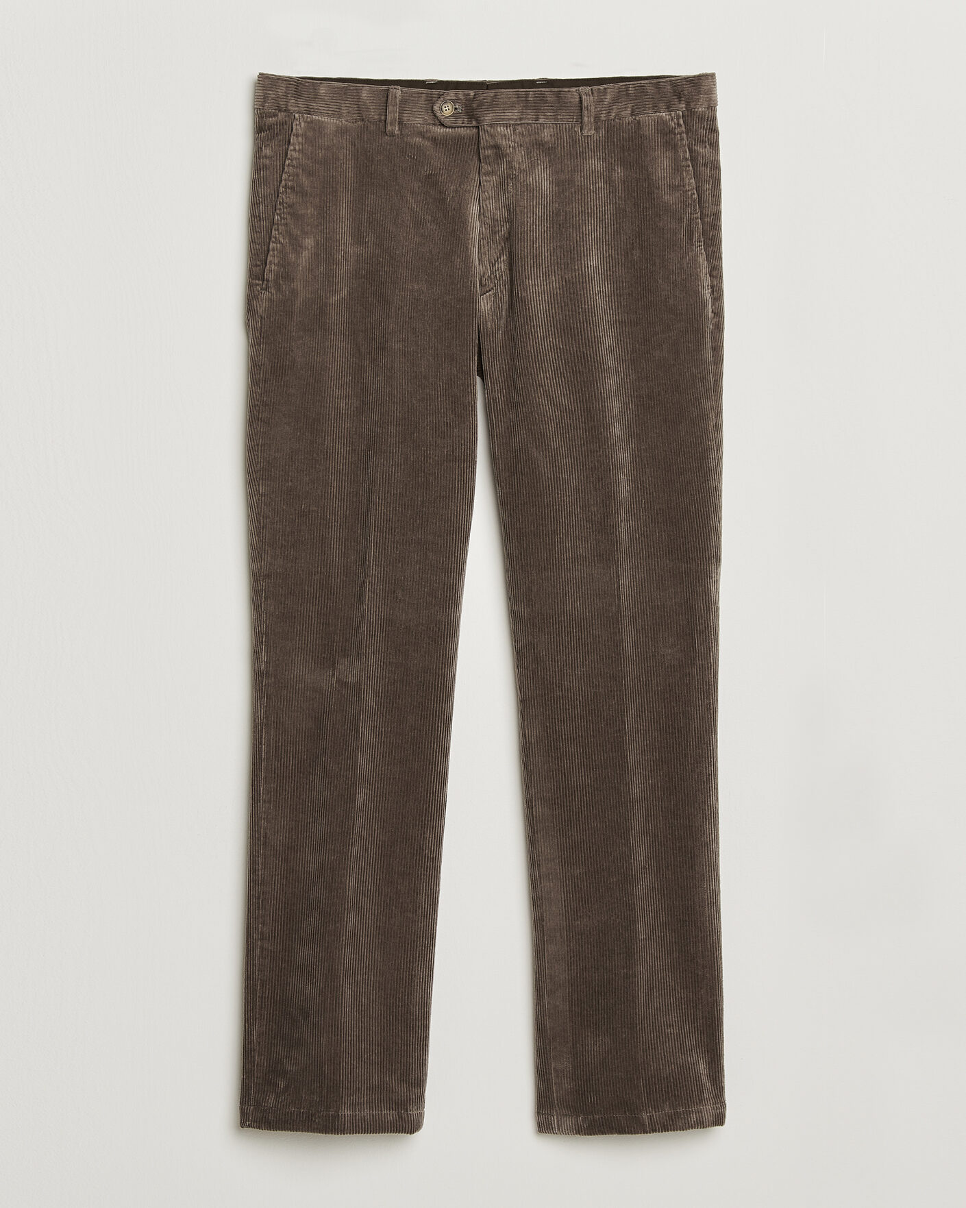 Uomini | Pantaloni | Oscar Jacobson | Dandy Corduroy Trousers Taupe