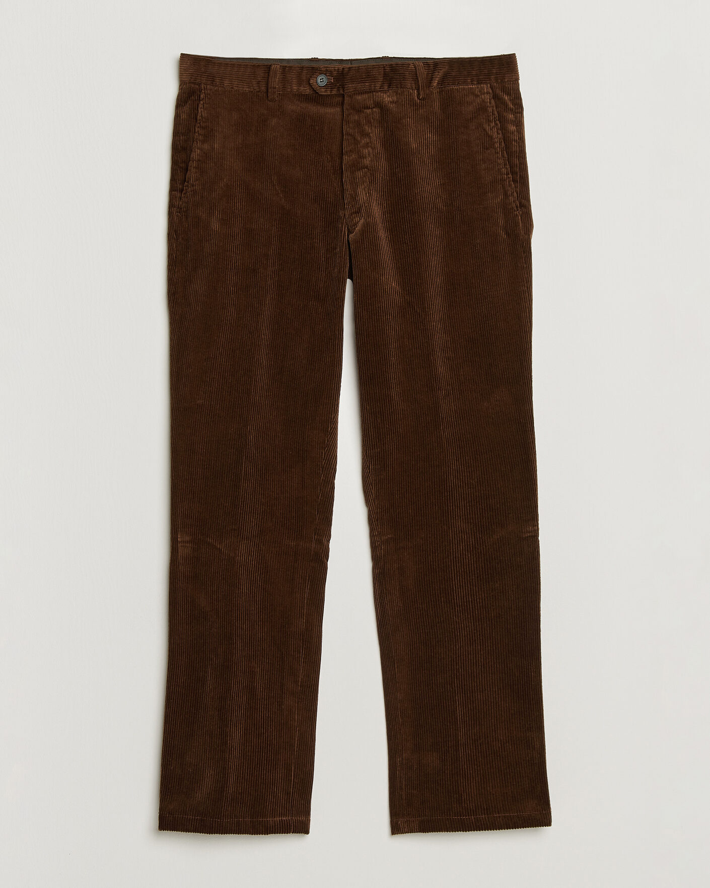 Uomini | Pantaloni | Oscar Jacobson | Dandy Corduroy Trousers Brown