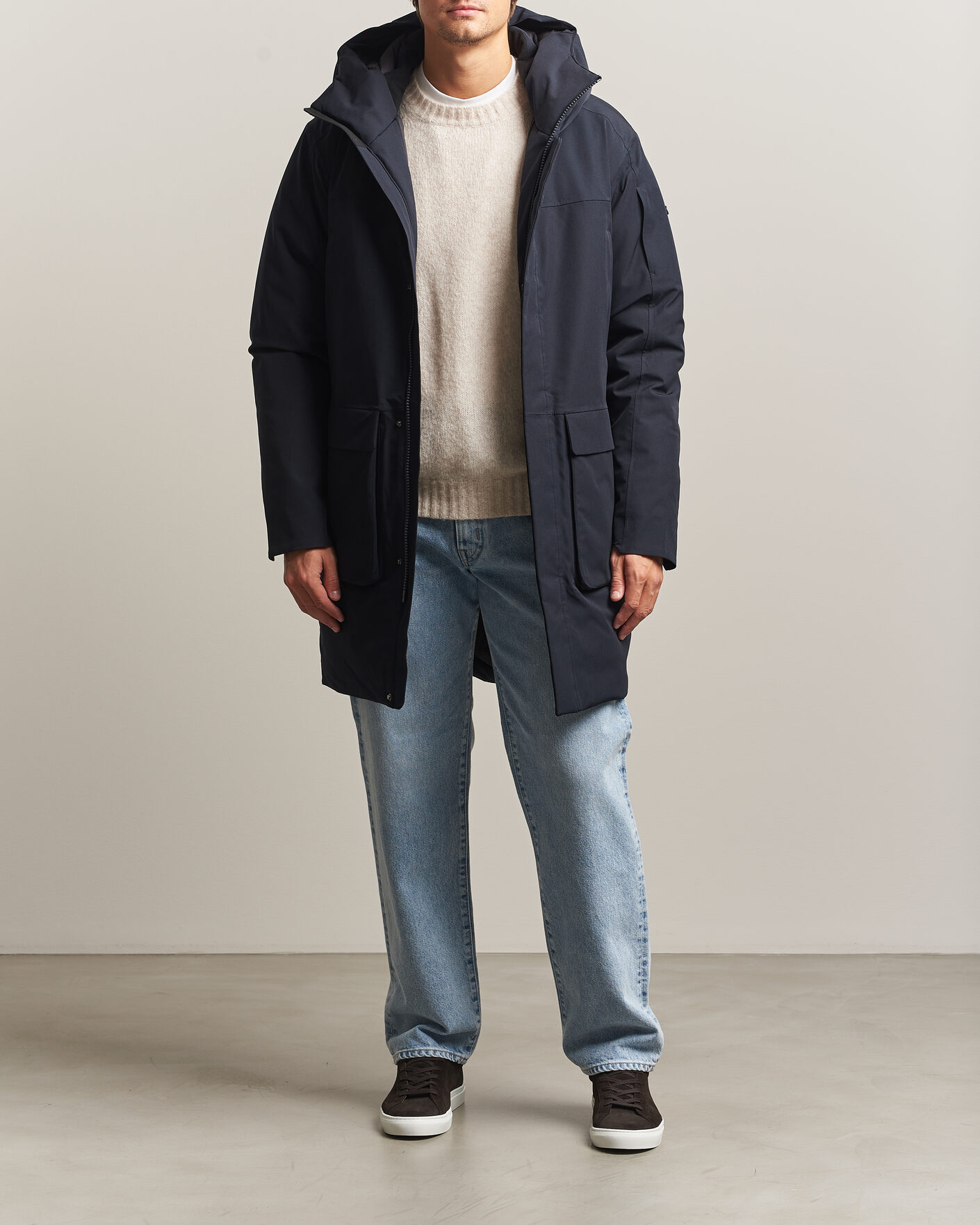 Uomini | Giacche | Scandinavian Edition | Guard II Padded Parka Midnight Blue