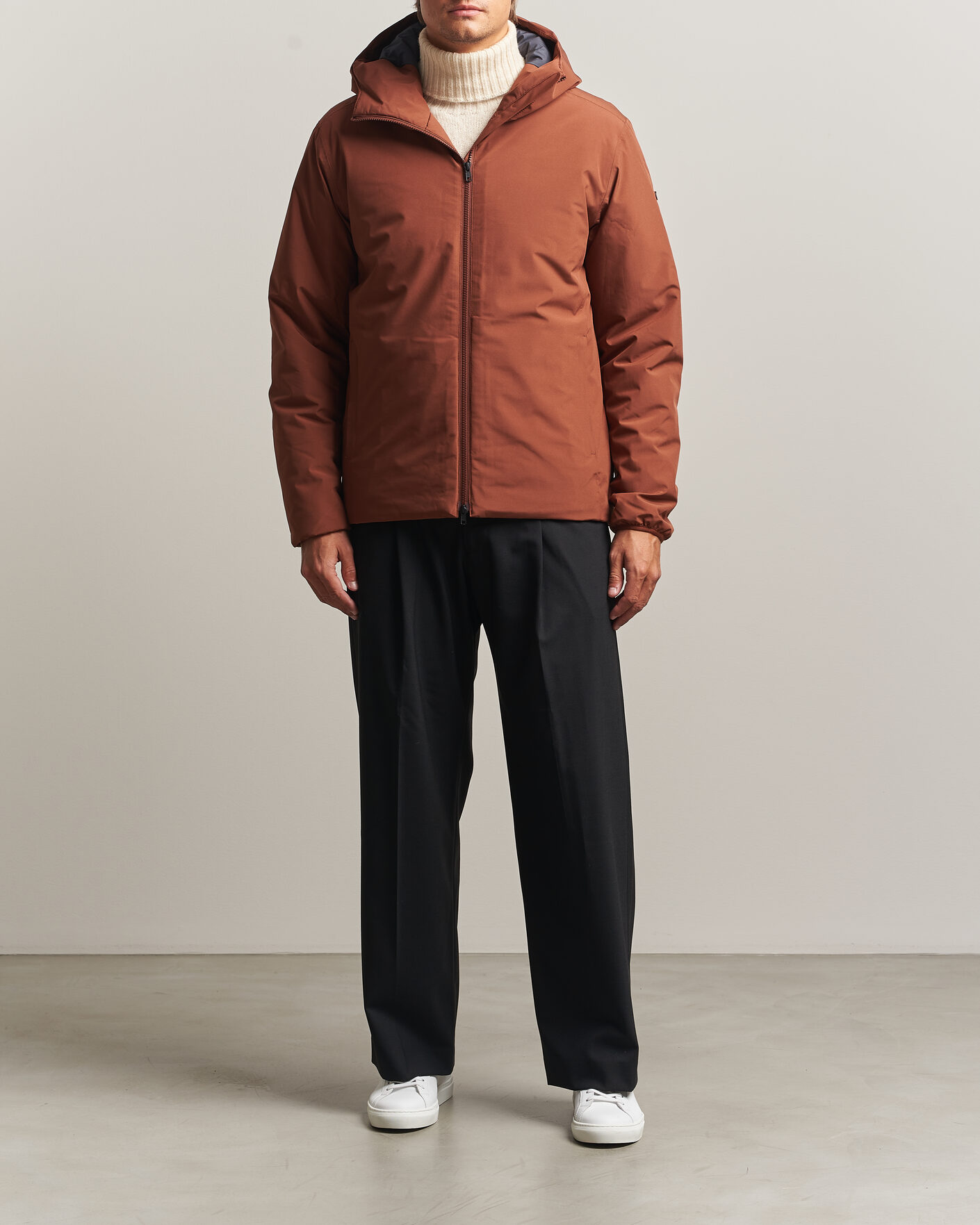 Uomini | Giacche | Scandinavian Edition | Nimbus Padded Hood Jacket Red Clay