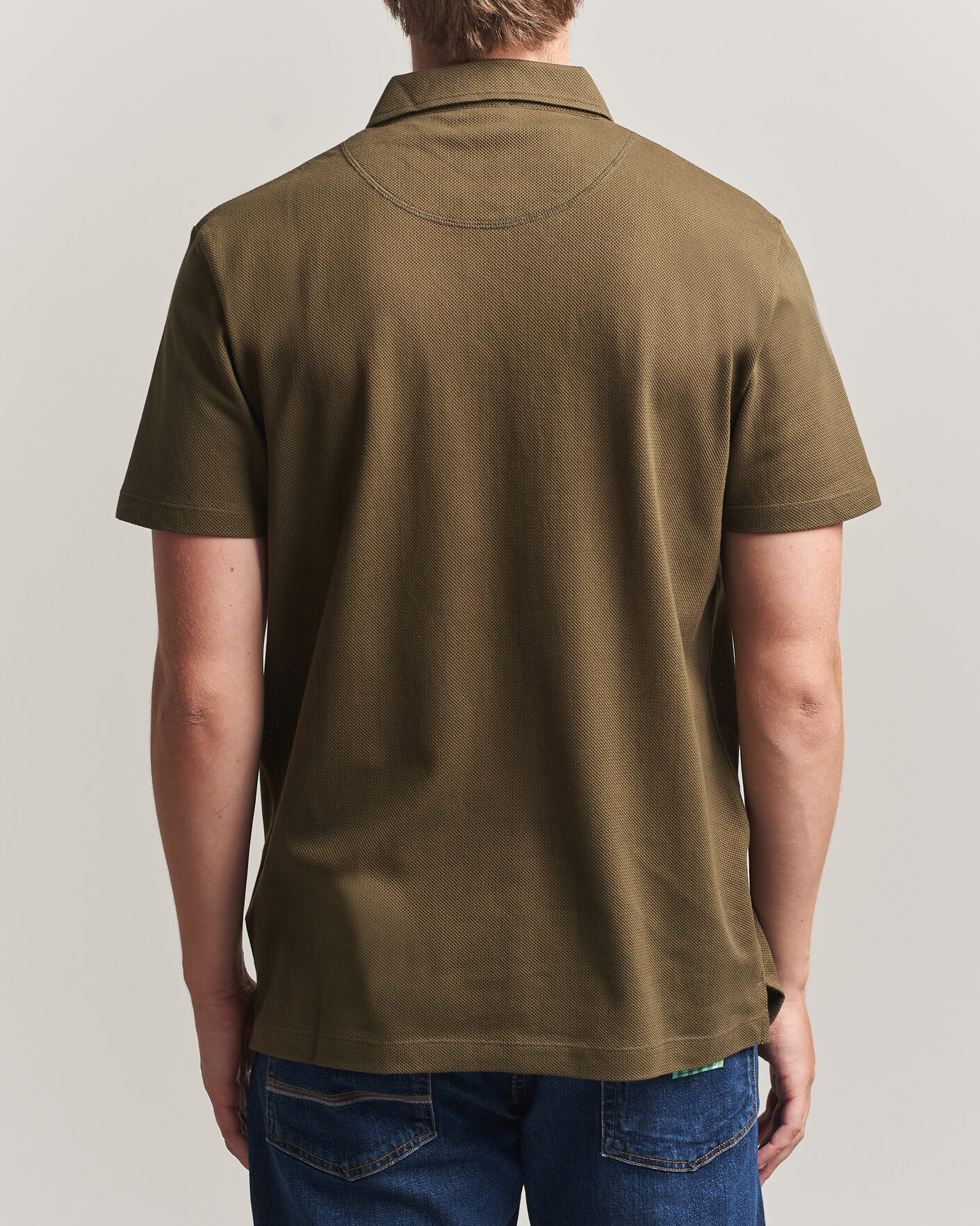 Uomini | Polo | Sunspel | Riviera Polo Shirt Loden Green