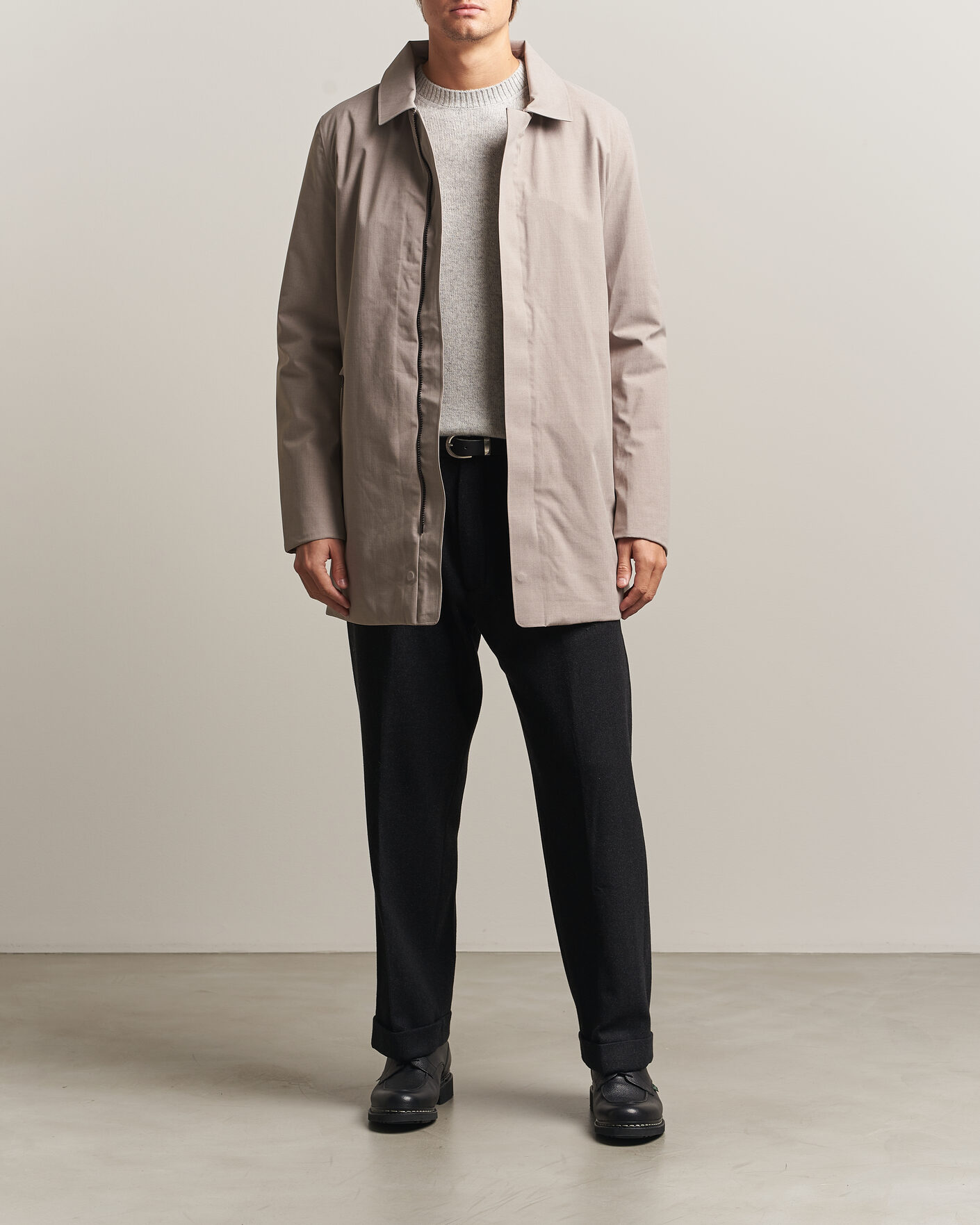 Uomini | Giacche | UBR | Regulator Herringbone Coat Drift Wood