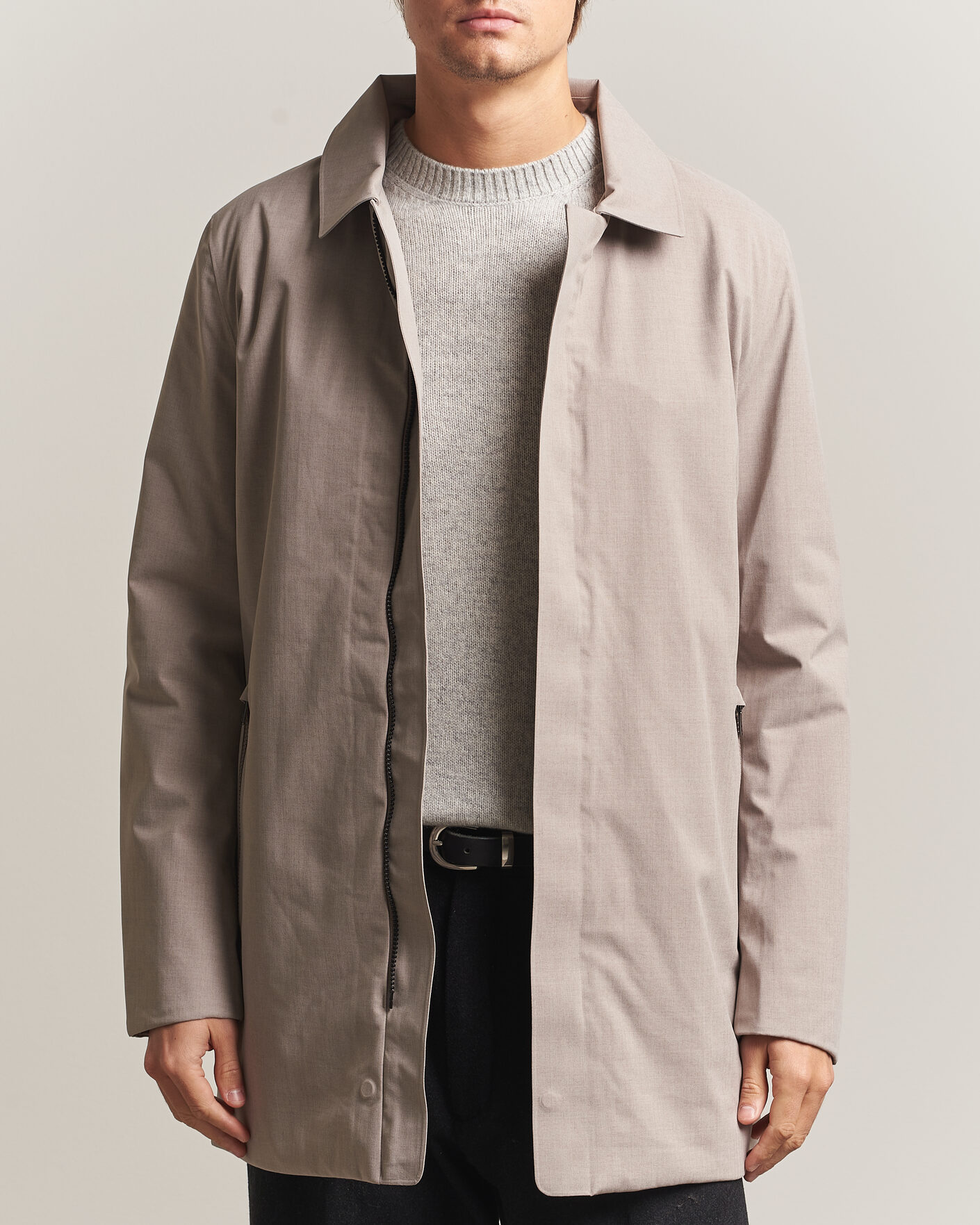 Uomini | Giacche | UBR | Regulator Herringbone Coat Drift Wood