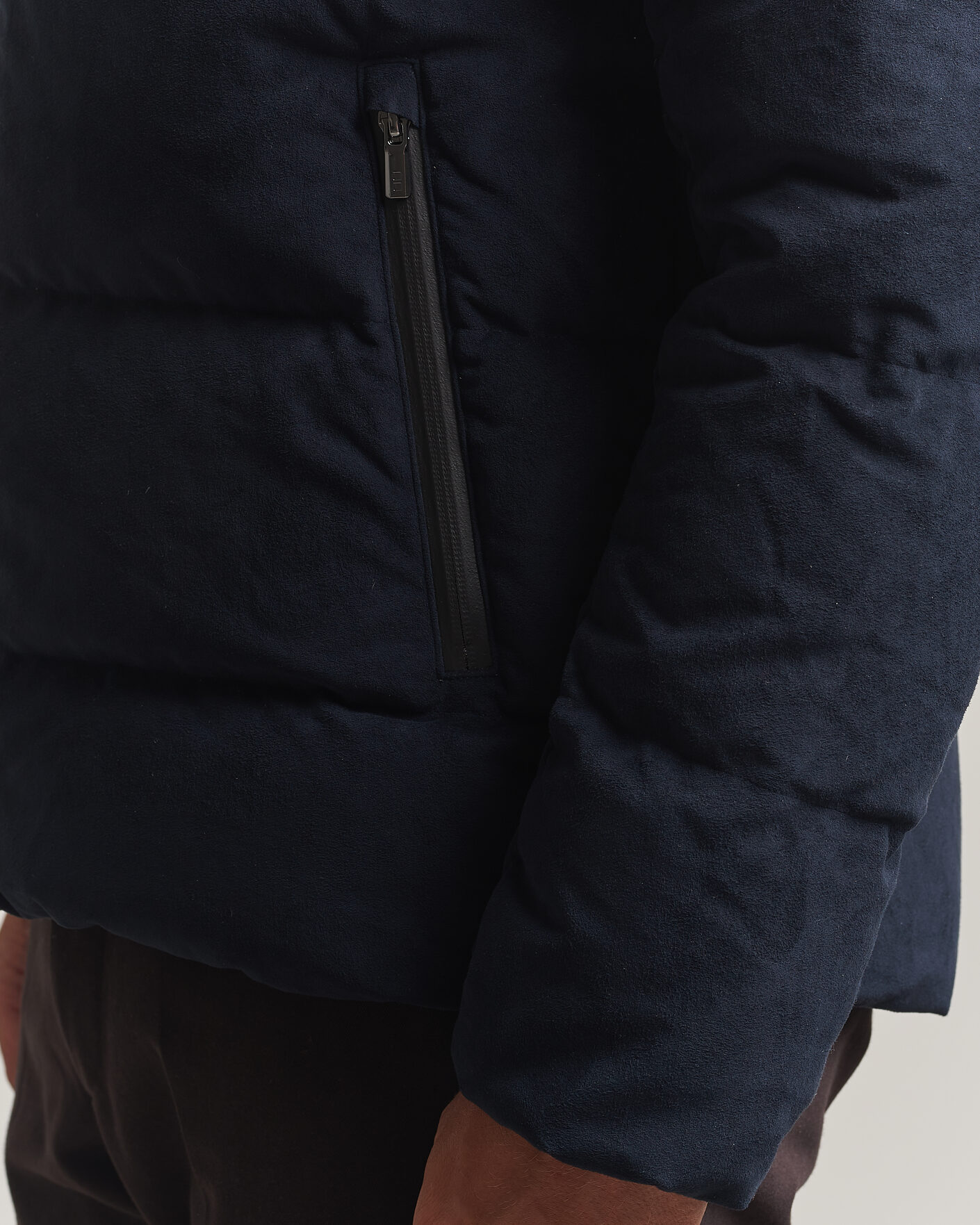 Uomini | Giacche | UBR | Concord Jacket Savile Neo Suede Navy