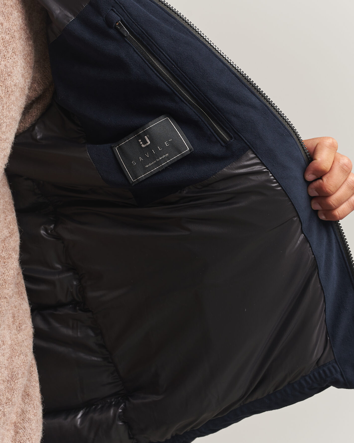 Uomini | Giacche | UBR | Concord Jacket Savile Neo Suede Navy