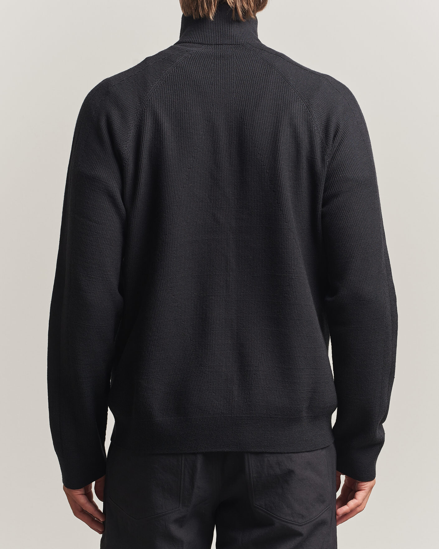 Uomini | Maglieria | Arc'teryx Veilance | Conic Wool Half-Zip Black