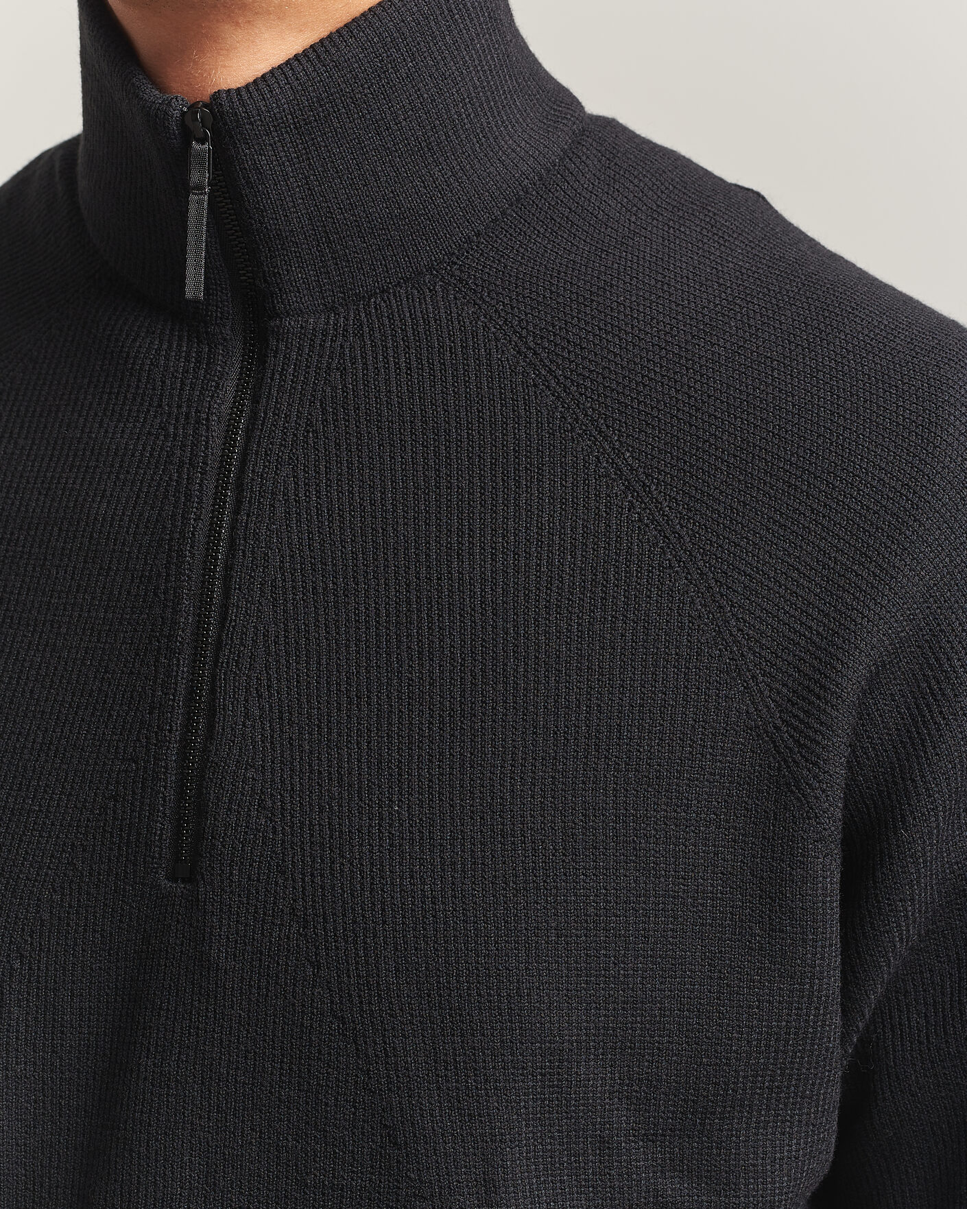 Uomini | Maglieria | Arc'teryx Veilance | Conic Wool Half-Zip Black