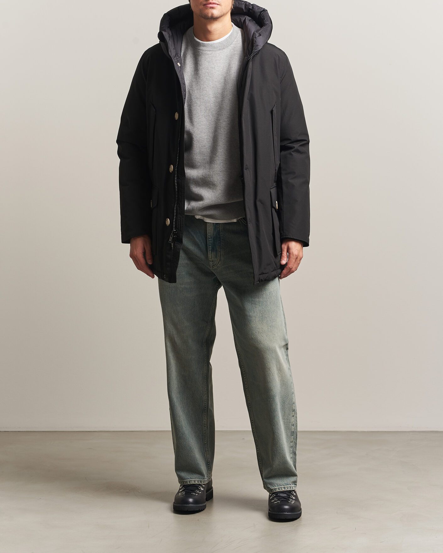 Uomini | Giacche | Woolrich | Arctic Parka No Fur Black