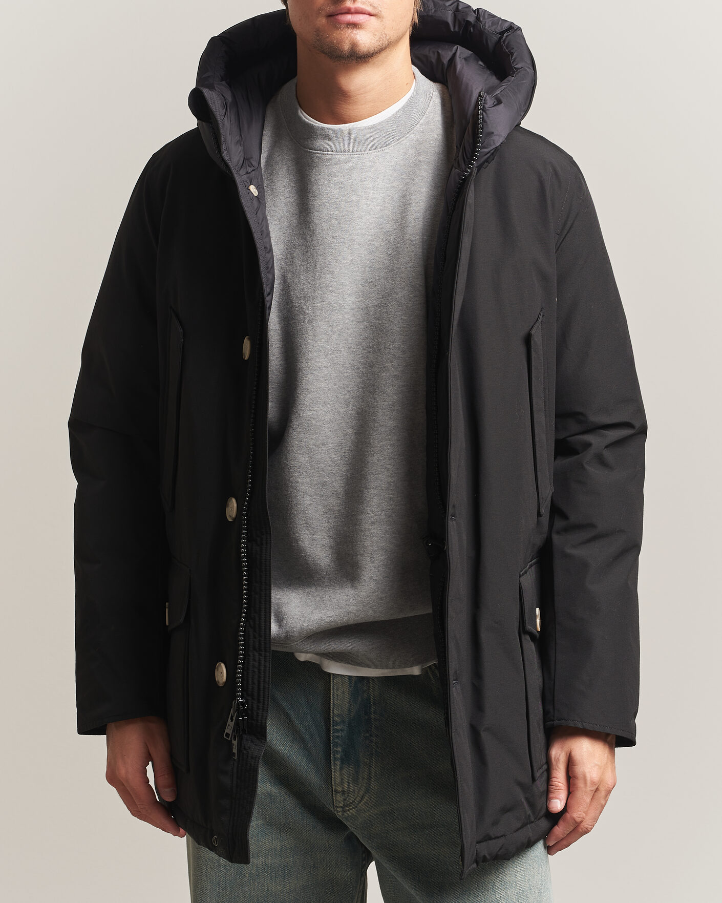 Uomini | Giacche | Woolrich | Arctic Parka No Fur Black