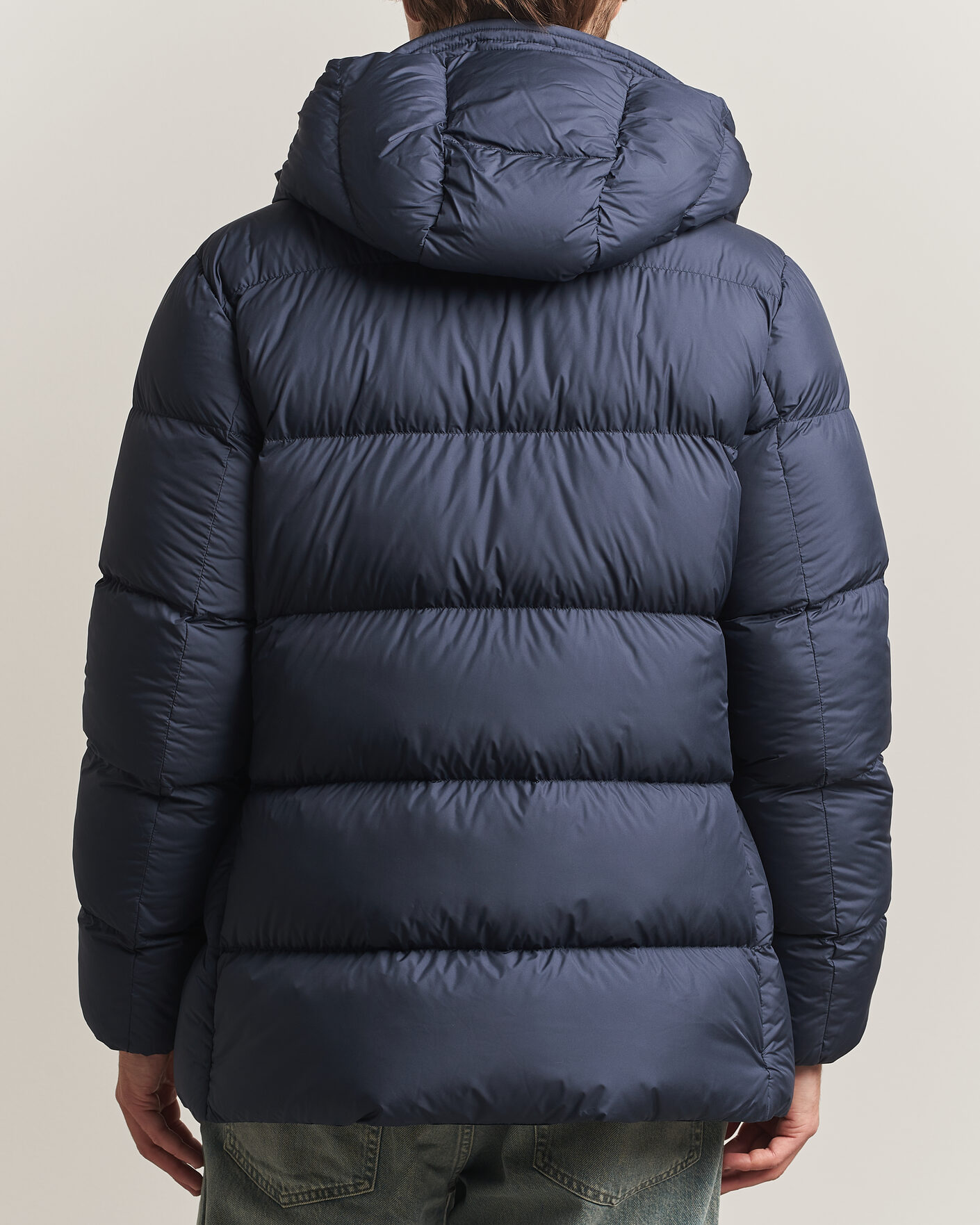 Uomini | Giacche | Woolrich | Cloud Davis Parka Melton Blue