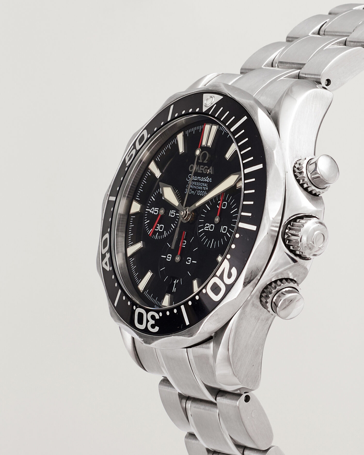 Uomini | Pre-Owned & Vintage Watches | Omega Pre-Owned | Seamaster 300M Chrono 