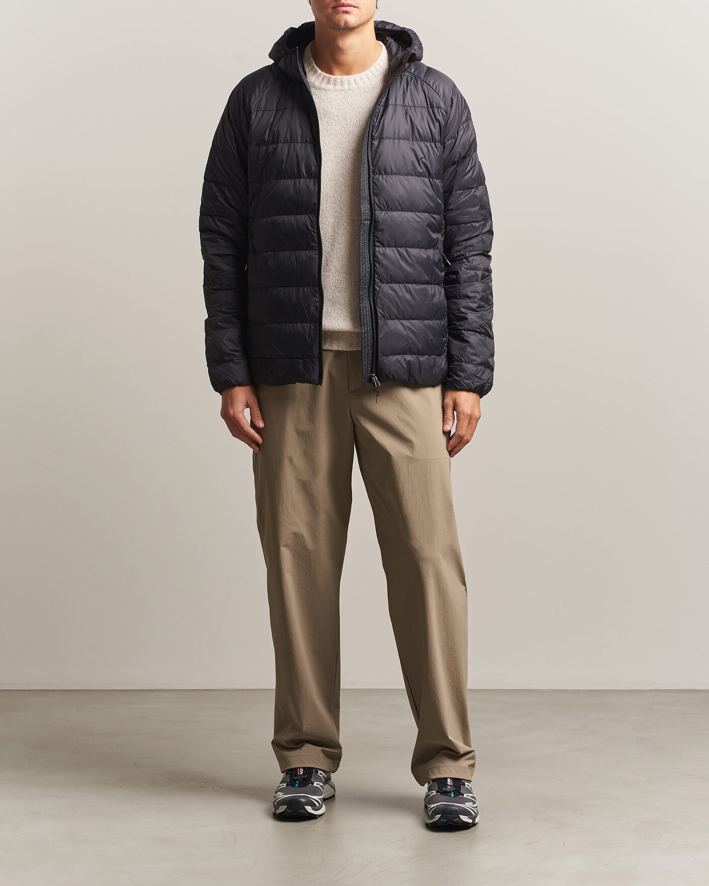 Uomini | Giacche | Pyrenex | Guzet Hooded Down Jacket Black