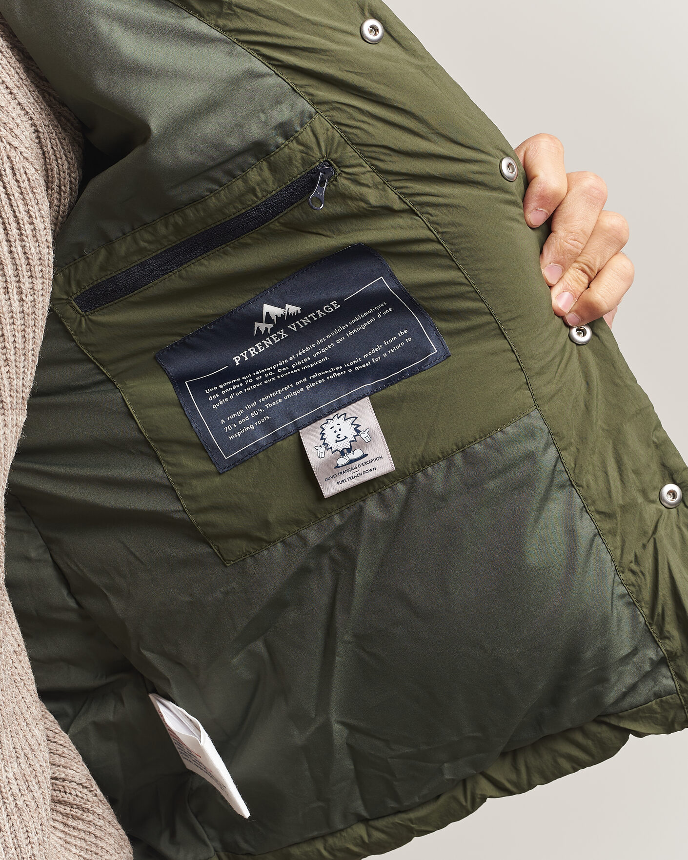 Uomini | Giacche | Pyrenex | Fiery Down Jacket Deep Khaki