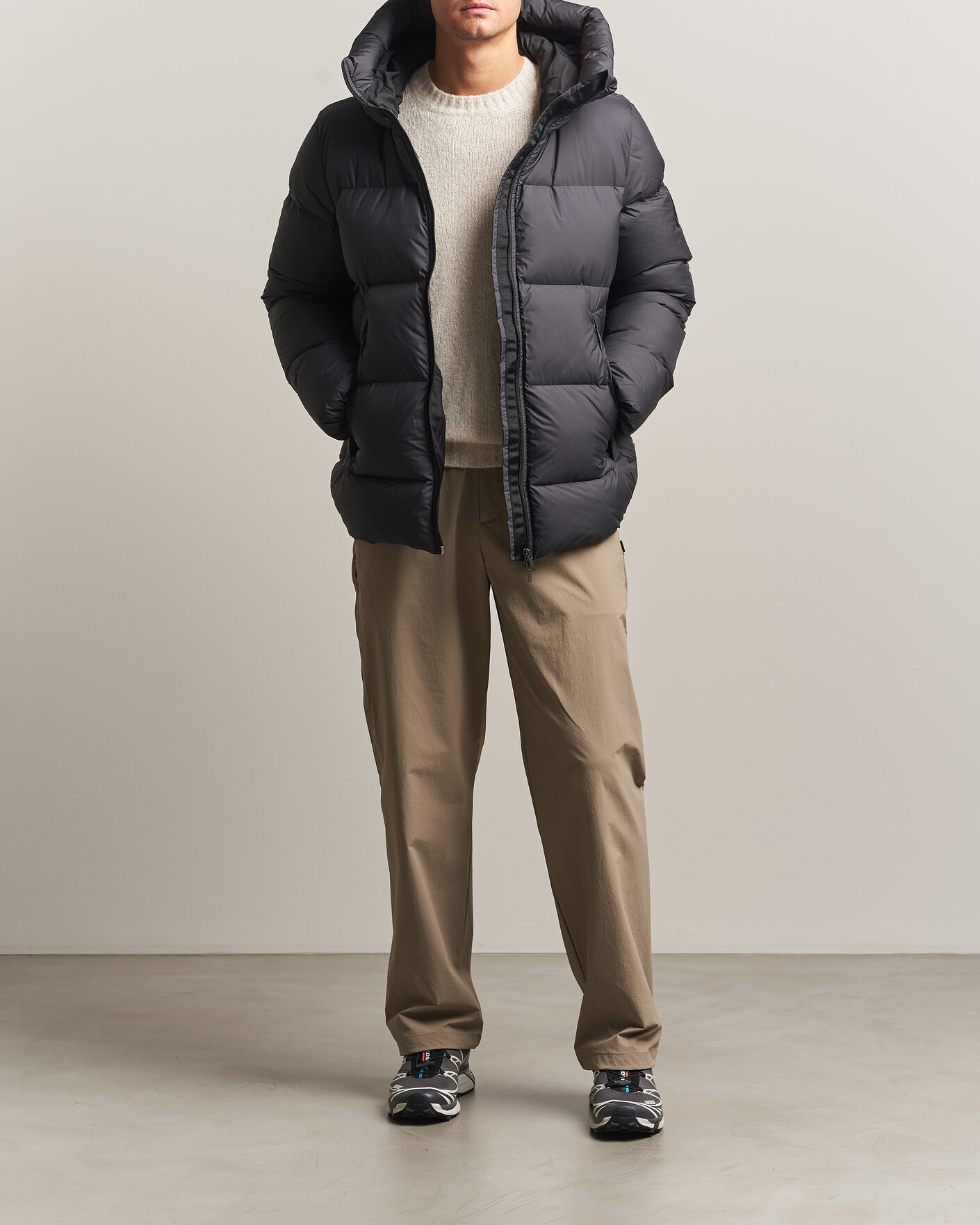 Uomini | Giacche | Pyrenex | Barry Mat Down Jacket Black