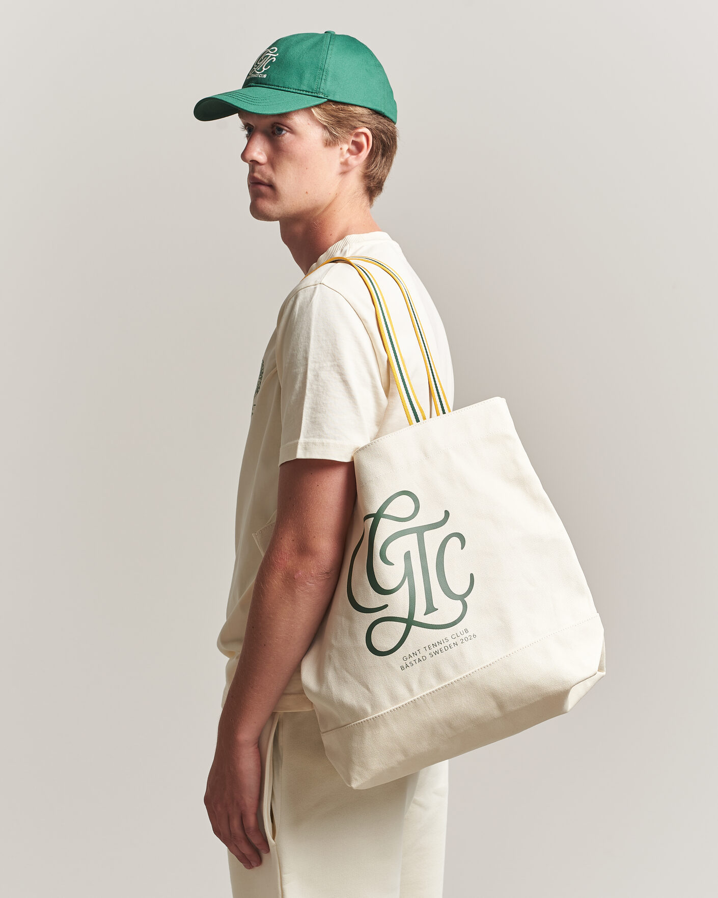 Uomini | Borse | Gant | Tournament Tote Bag Cream