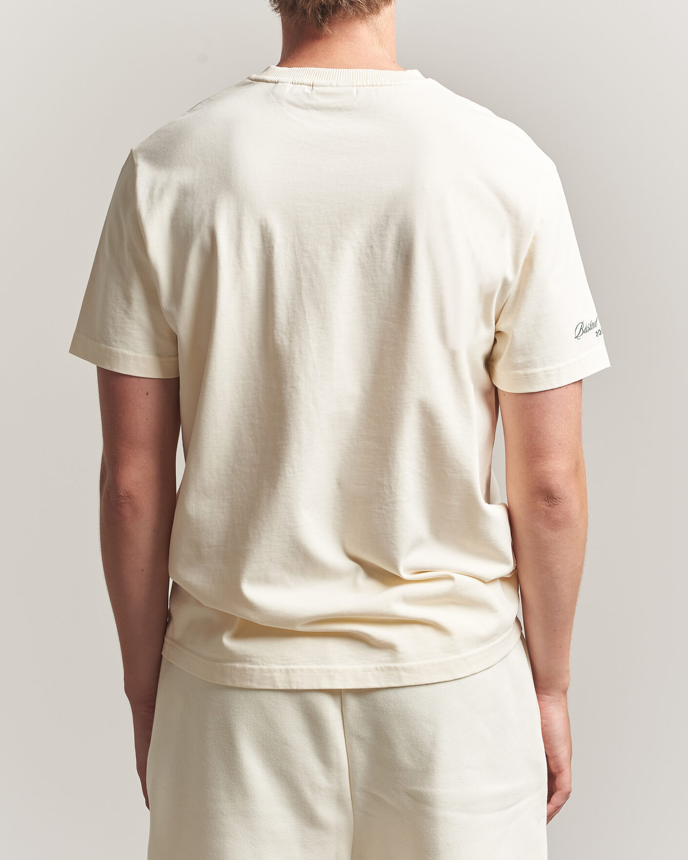 Uomini | T-shirt | Gant | Tournament Crew Neck T-Shirt Cream