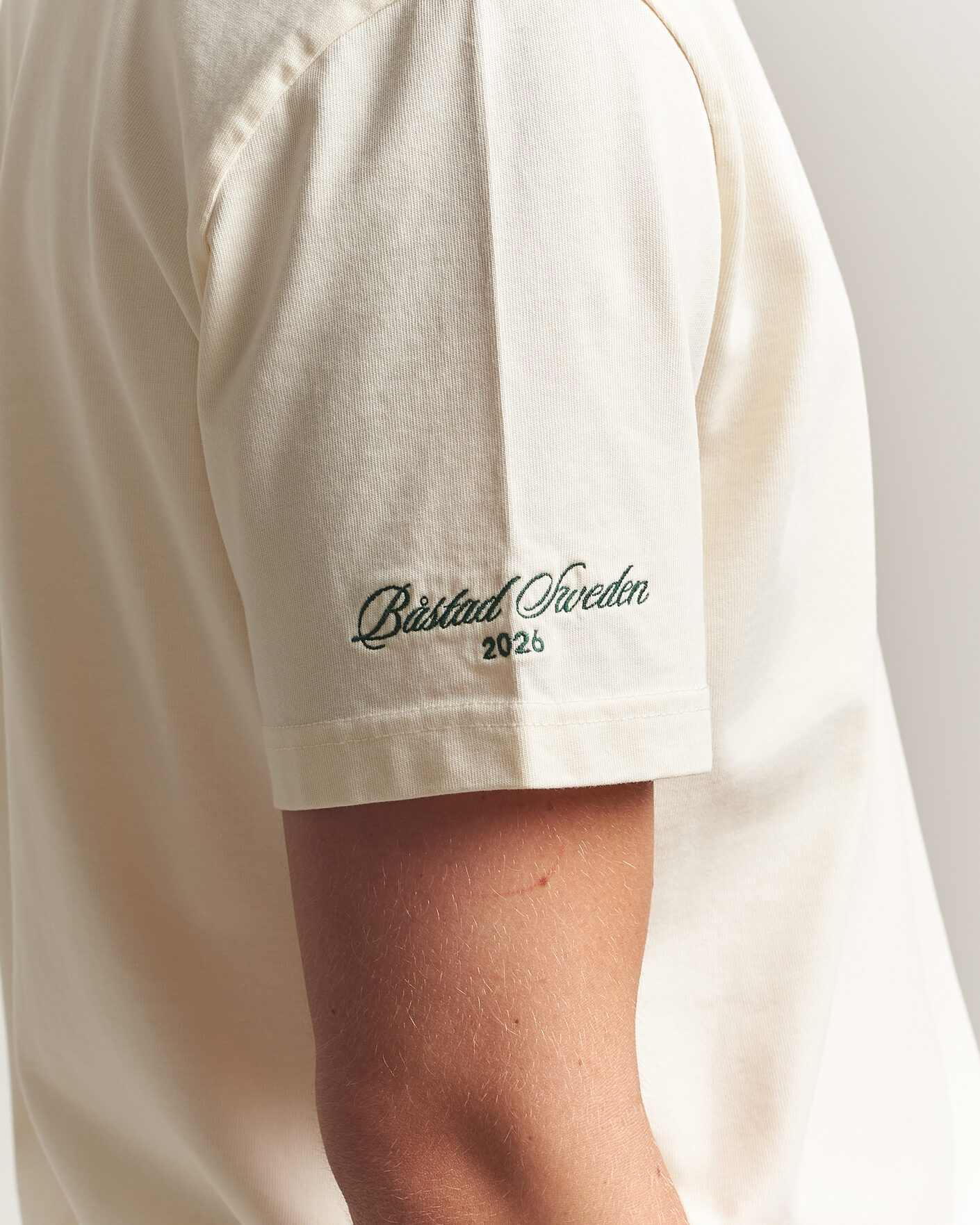 Uomini | T-shirt | Gant | Tournament Crew Neck T-Shirt Cream