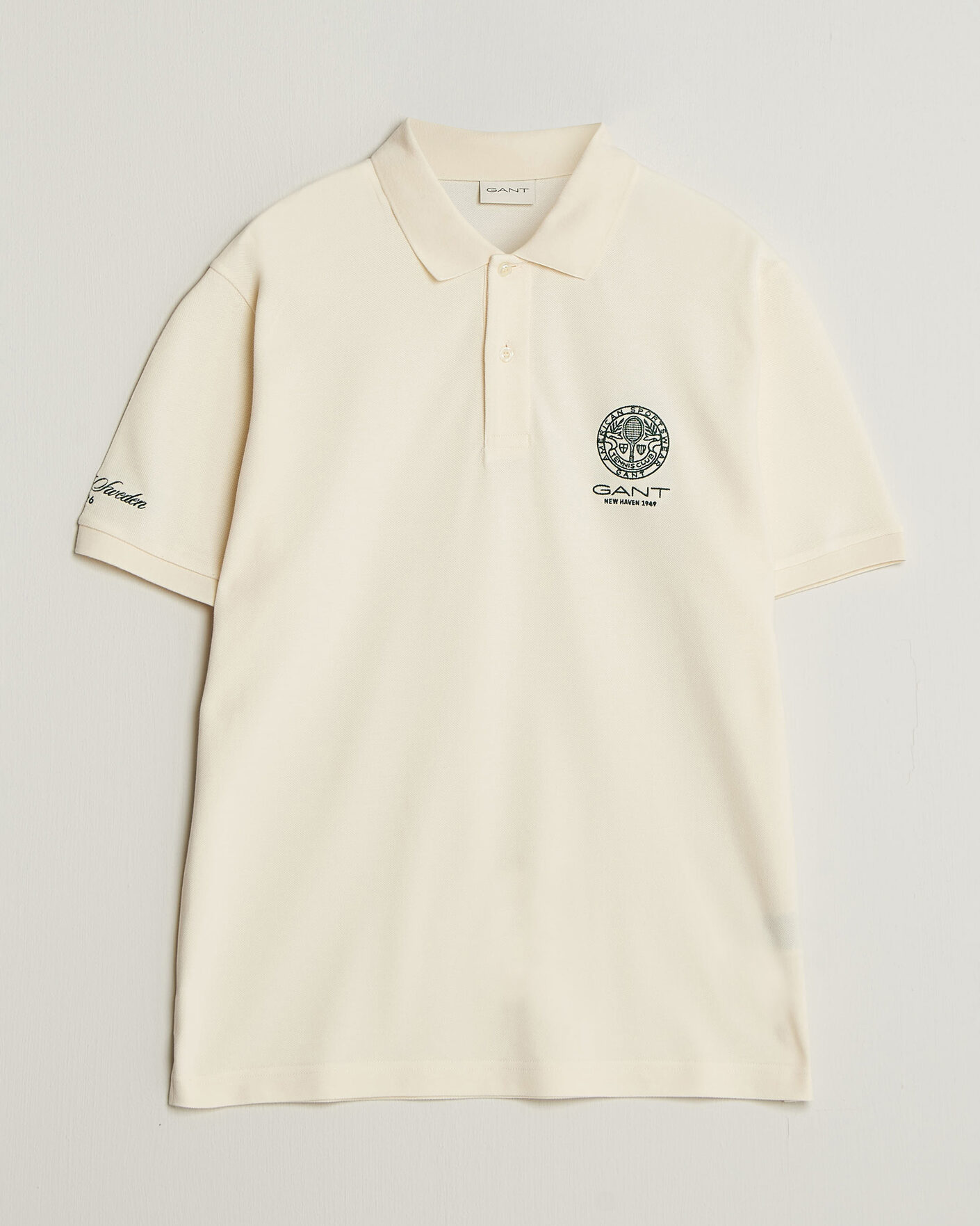 Uomini | Polo | Gant | Tournament Pique Cream
