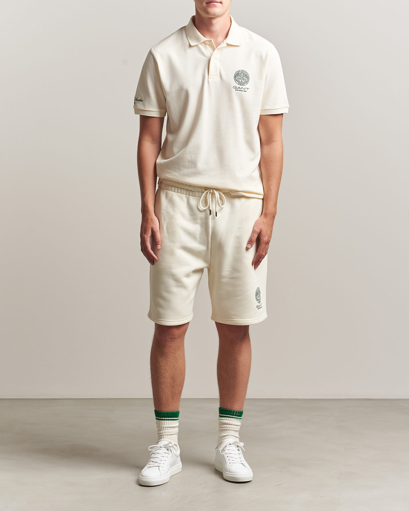 Uomini | Polo | Gant | Tournament Pique Cream