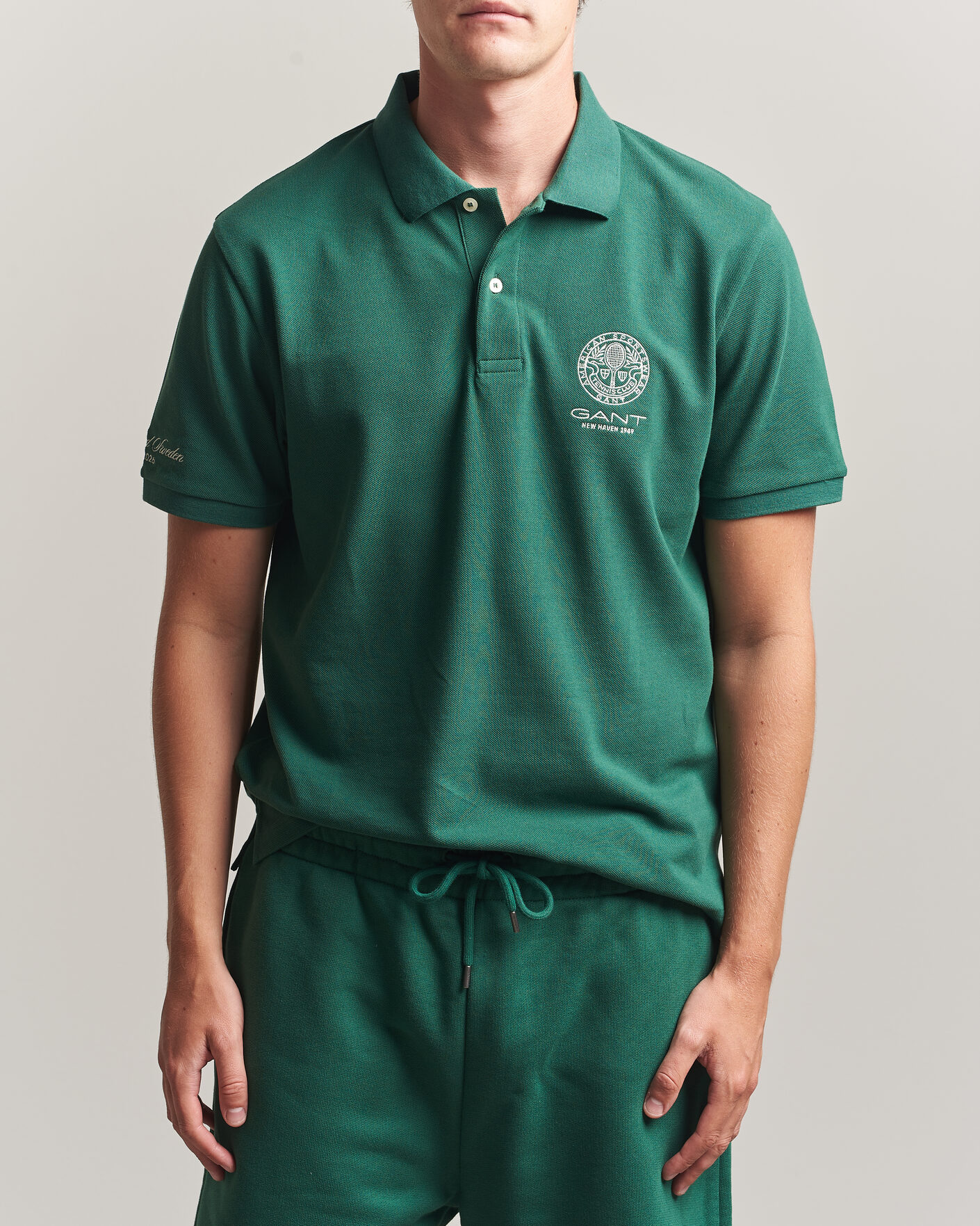 Uomini | Polo | Gant | Tournament Pique Green
