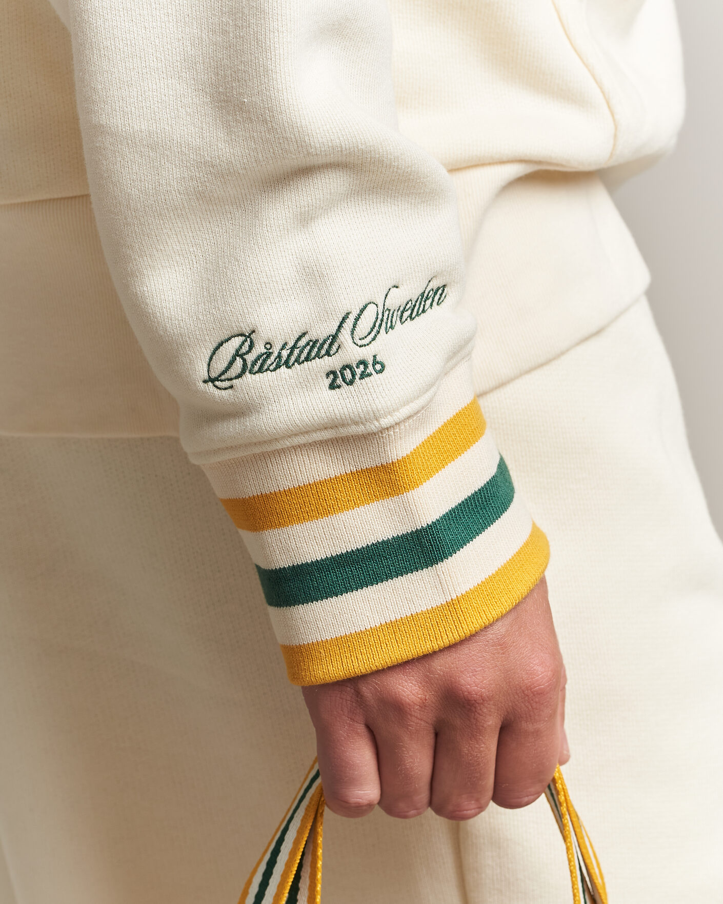 Uomini | Maglieria | Gant | Tournament Hoodie Cream