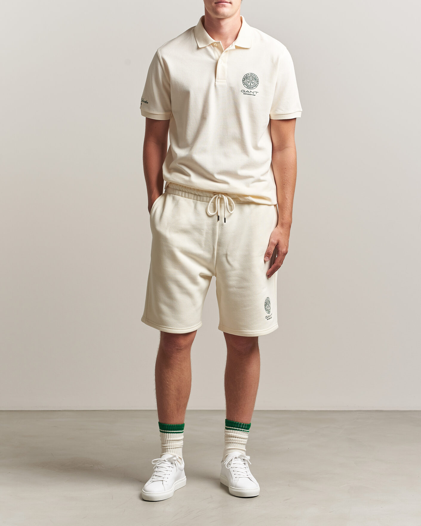 Uomini | Pantaloncini | Gant | Tournament Shorts Cream