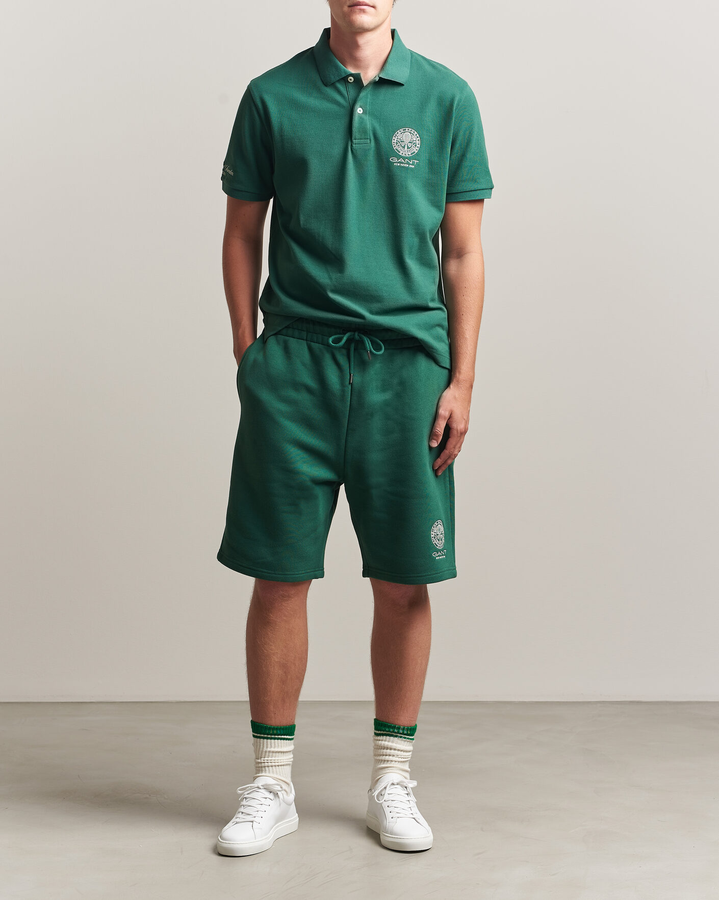 Uomini | Pantaloncini | Gant | Tournament Shorts Green