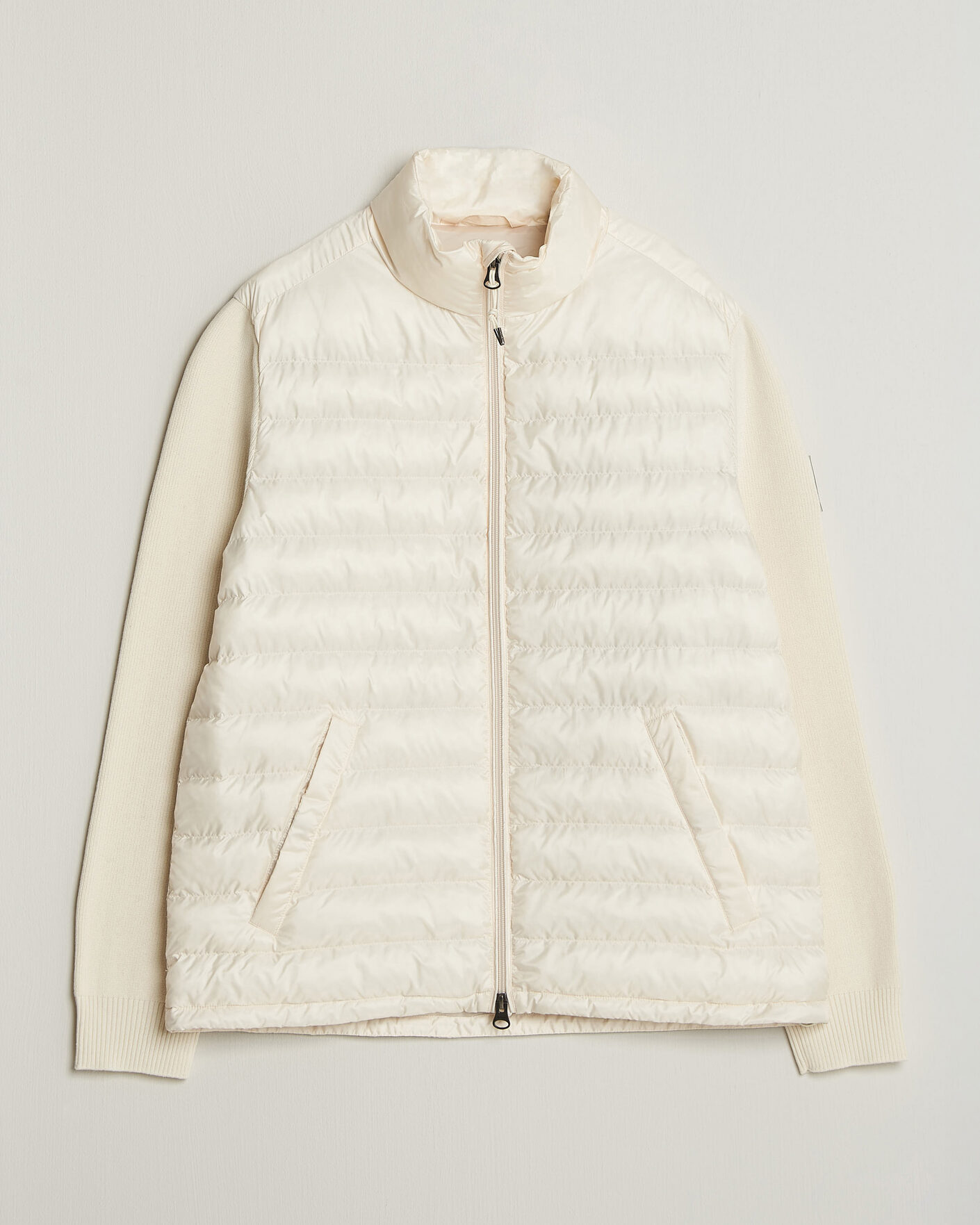 Uomini | Giacche | Gant | Tournament Mixed Media Jacket Cream