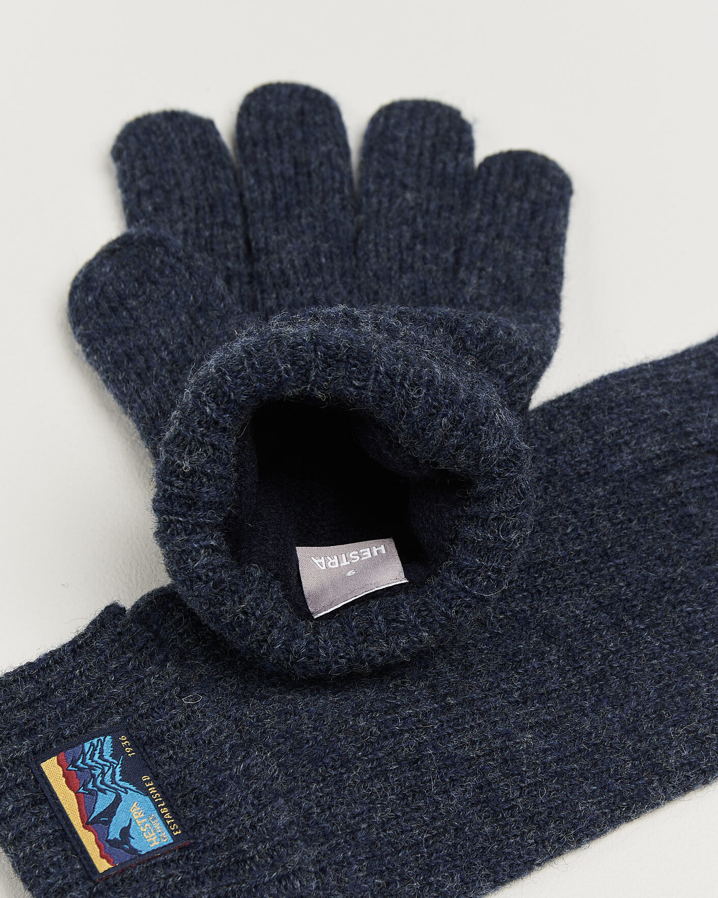 Uomini | Guanti | Hestra | Raggwool Glove Navy