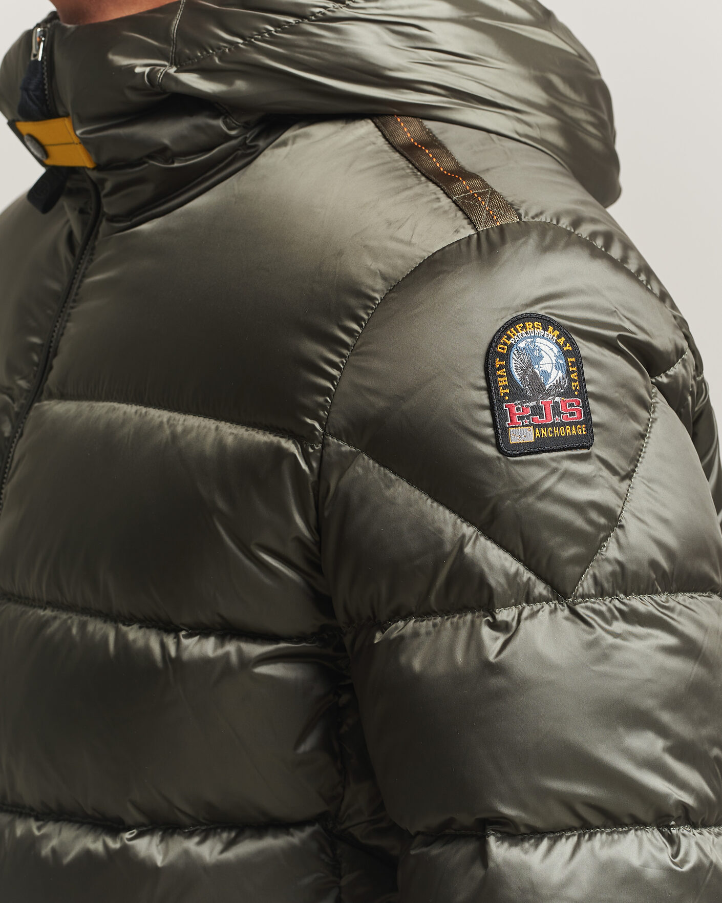 Uomini | Giacche | Parajumpers | Pharrel Sheen Hooded Jacket Rosemary