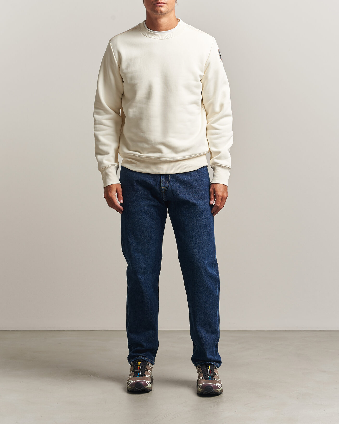 Uomini | Maglieria | Parajumpers | K2 Super Easy Sweatshirt Warm Ivory