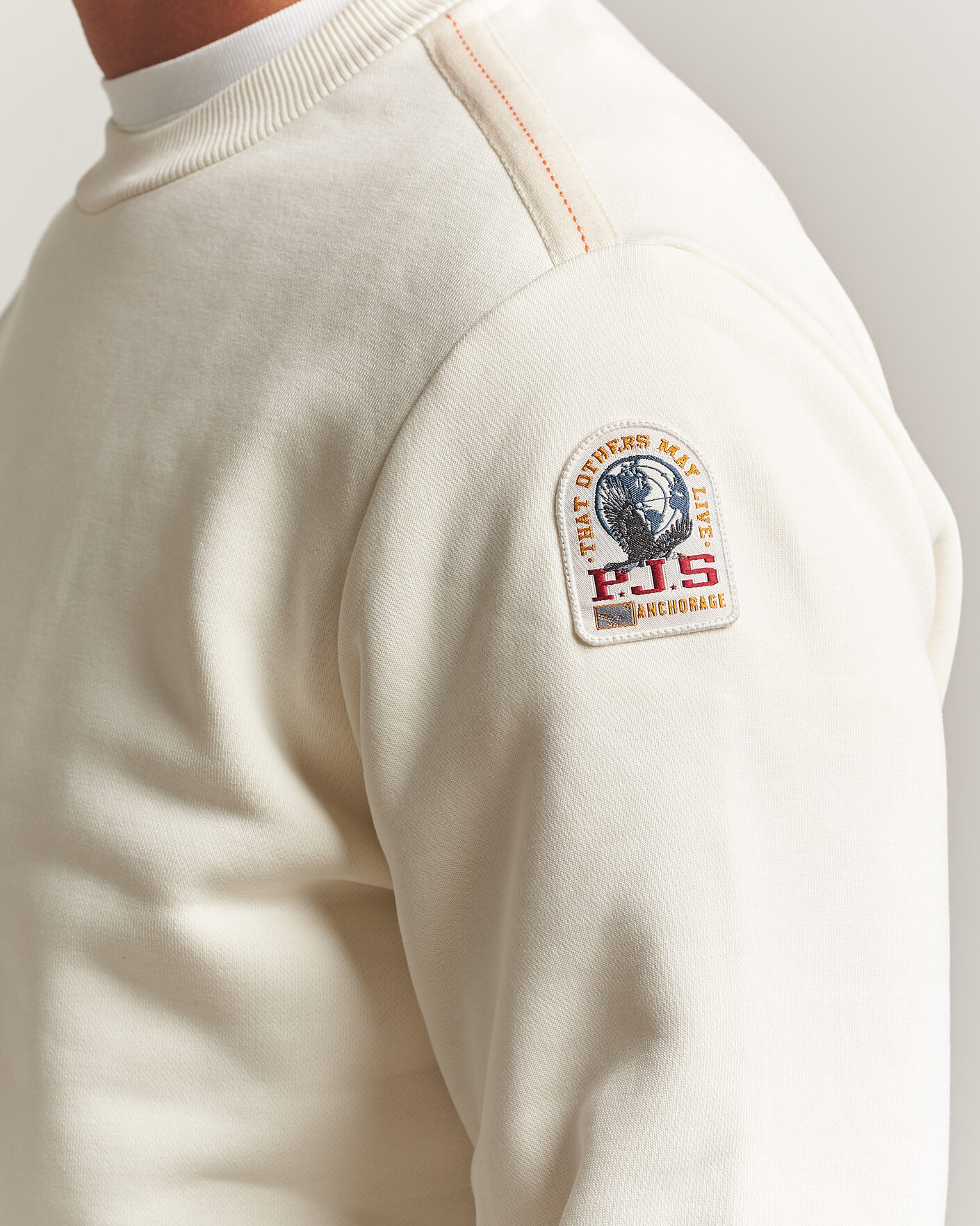 Uomini | Maglieria | Parajumpers | K2 Super Easy Sweatshirt Warm Ivory