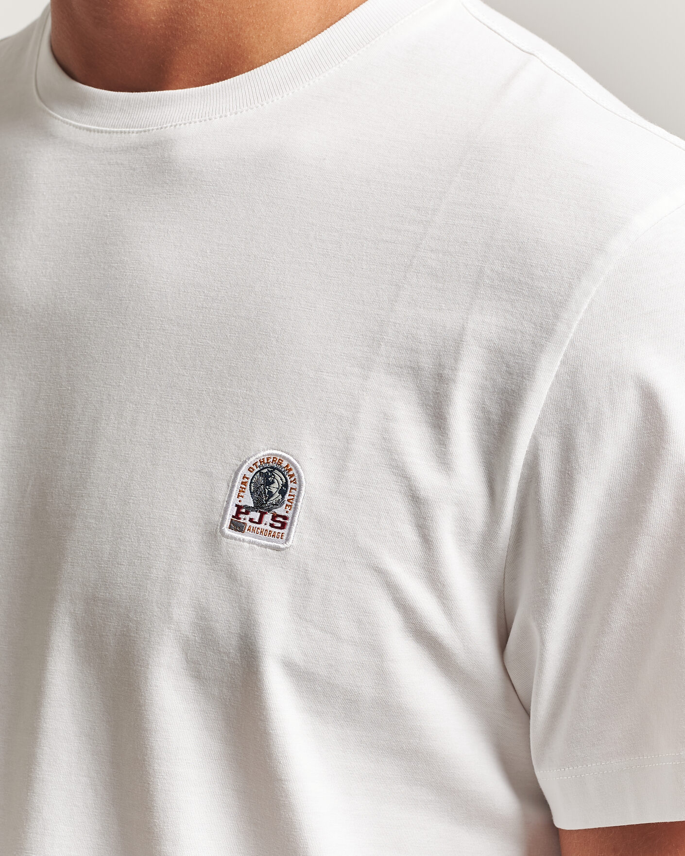 Uomini | T-shirt | Parajumpers | Patch Super Easy T-Shirt White