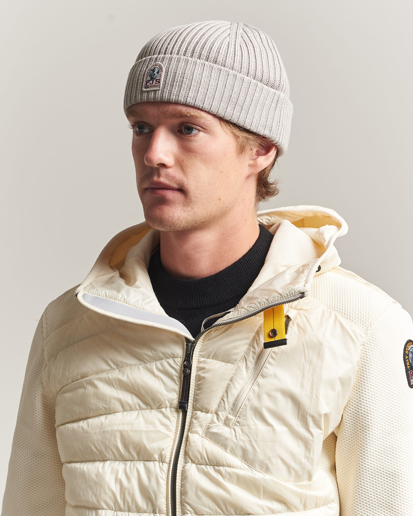 Uomini | Berretti | Parajumpers | Matio Ribbed Hat Mid Grey