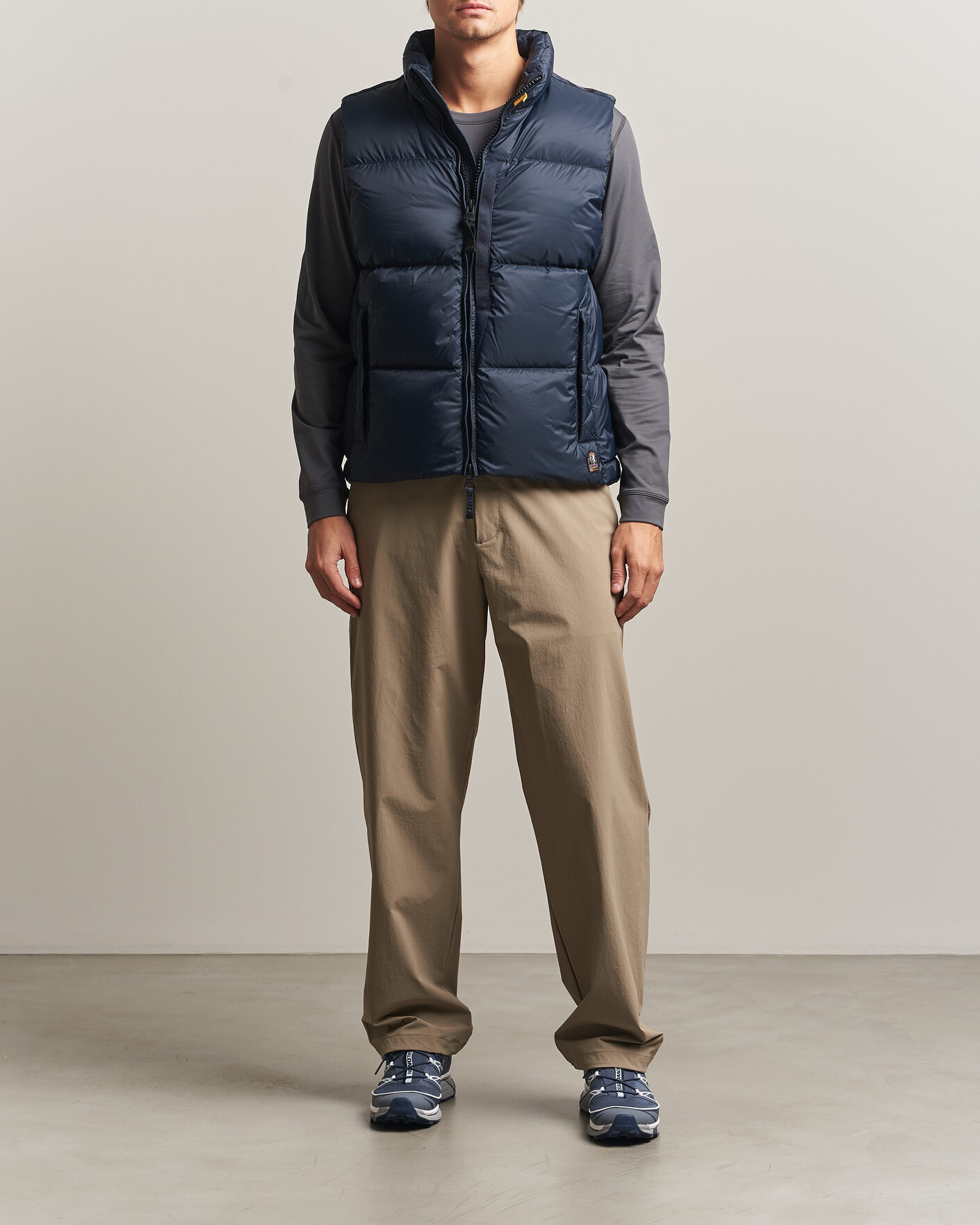 Uomini | Gilet | Parajumpers | Roydale Ripstop Polar Puffer Vest Blue Navy