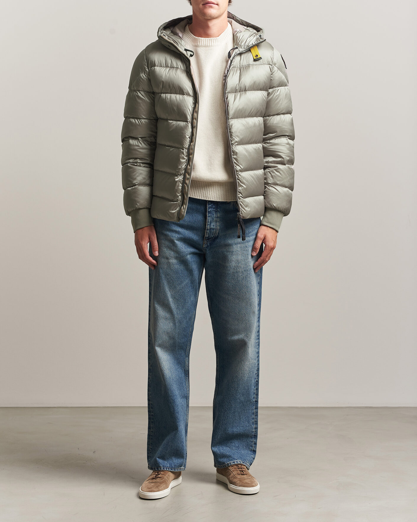 Uomini | Giacche | Parajumpers | Pharrel Sheen Hooded Jacket Mid Grey