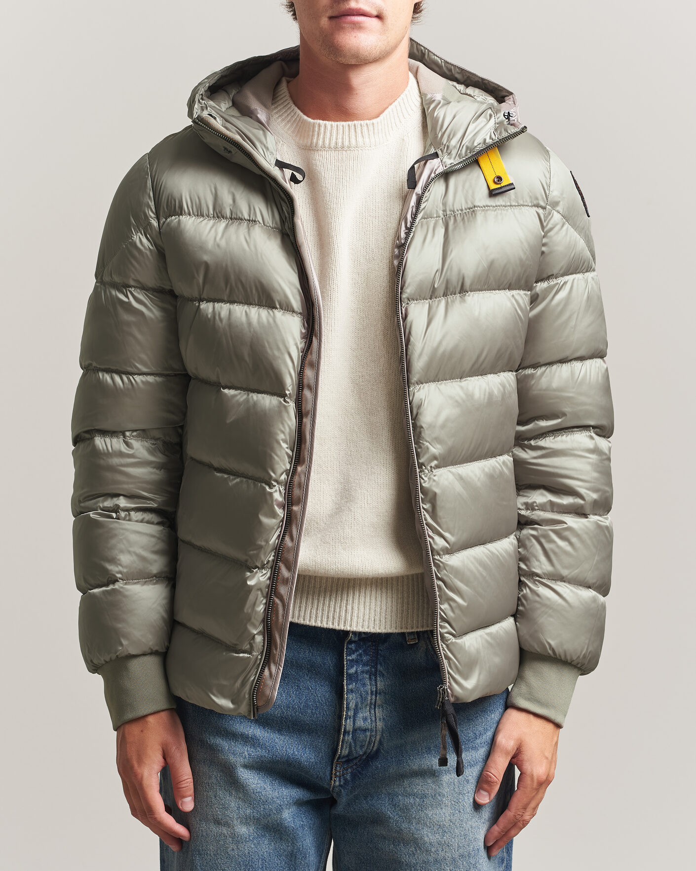 Uomini | Giacche | Parajumpers | Pharrel Sheen Hooded Jacket Mid Grey