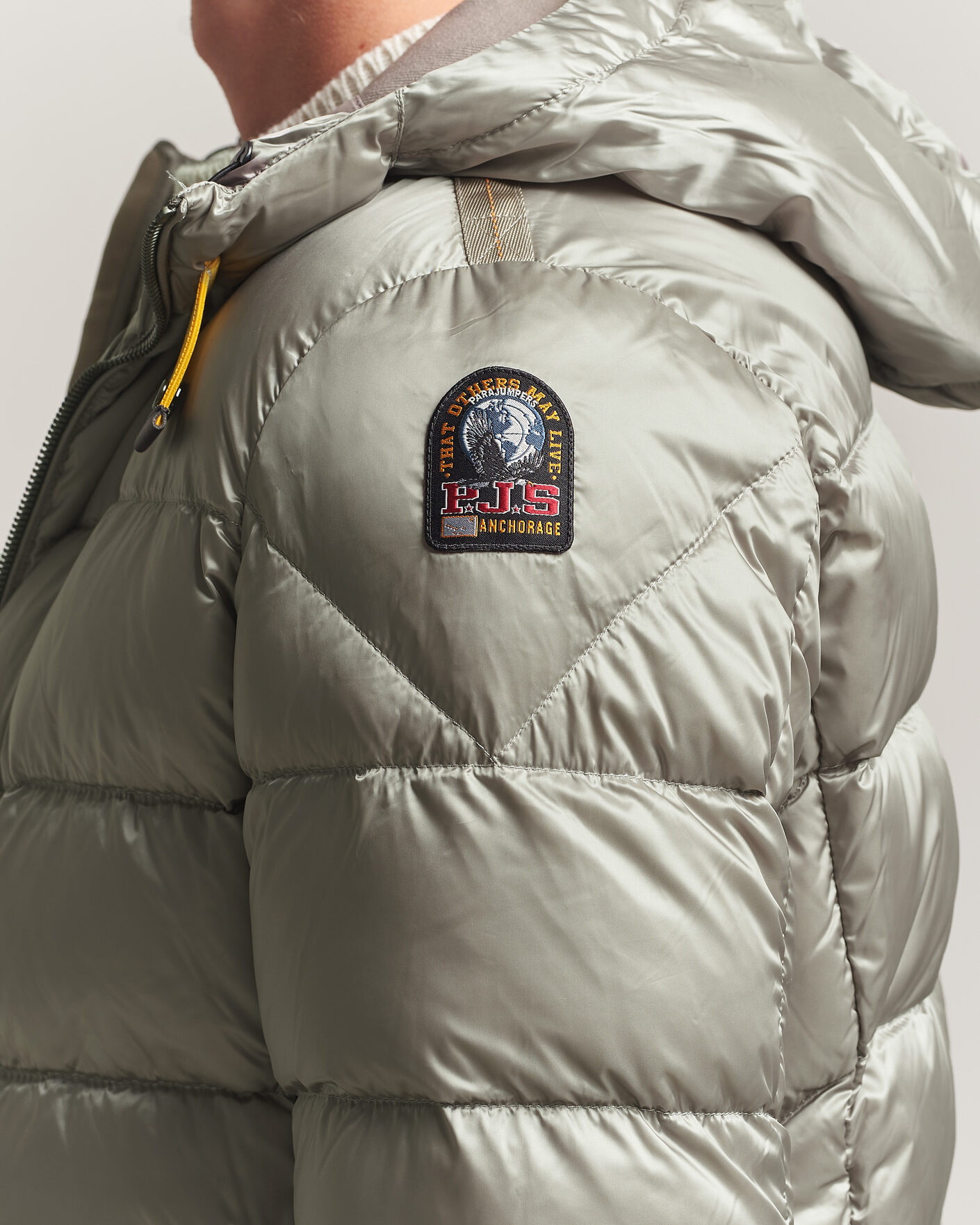 Uomini | Giacche | Parajumpers | Pharrel Sheen Hooded Jacket Mid Grey