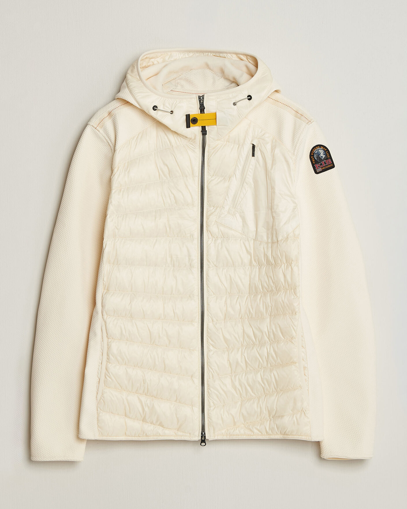 Uomini | Giacche | Parajumpers | Nolan Warm Up Hybrid Hooded Jacket Warm Ivory