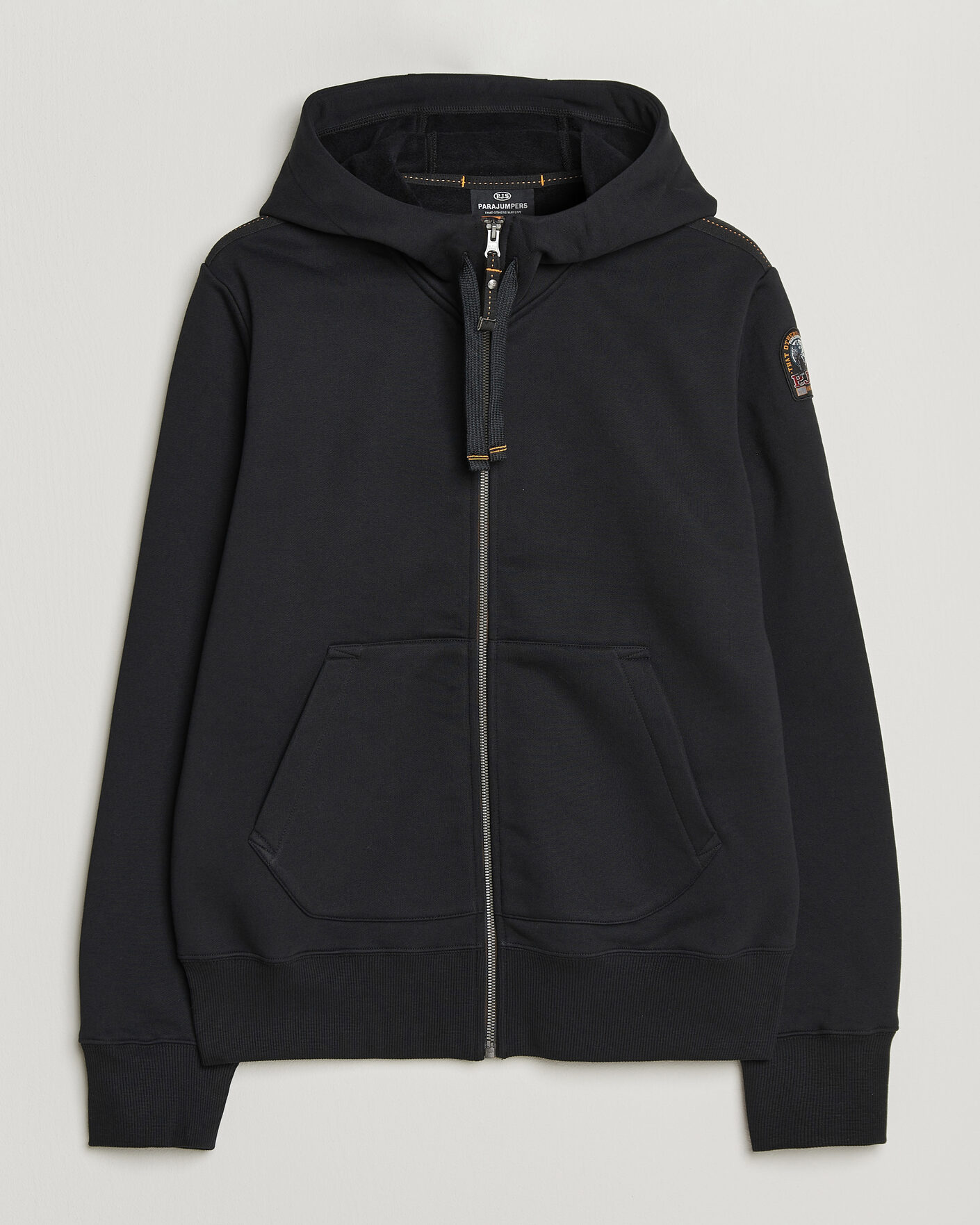 Uomini | Maglieria | Parajumpers | Charlie Super Easy Full Zip Black