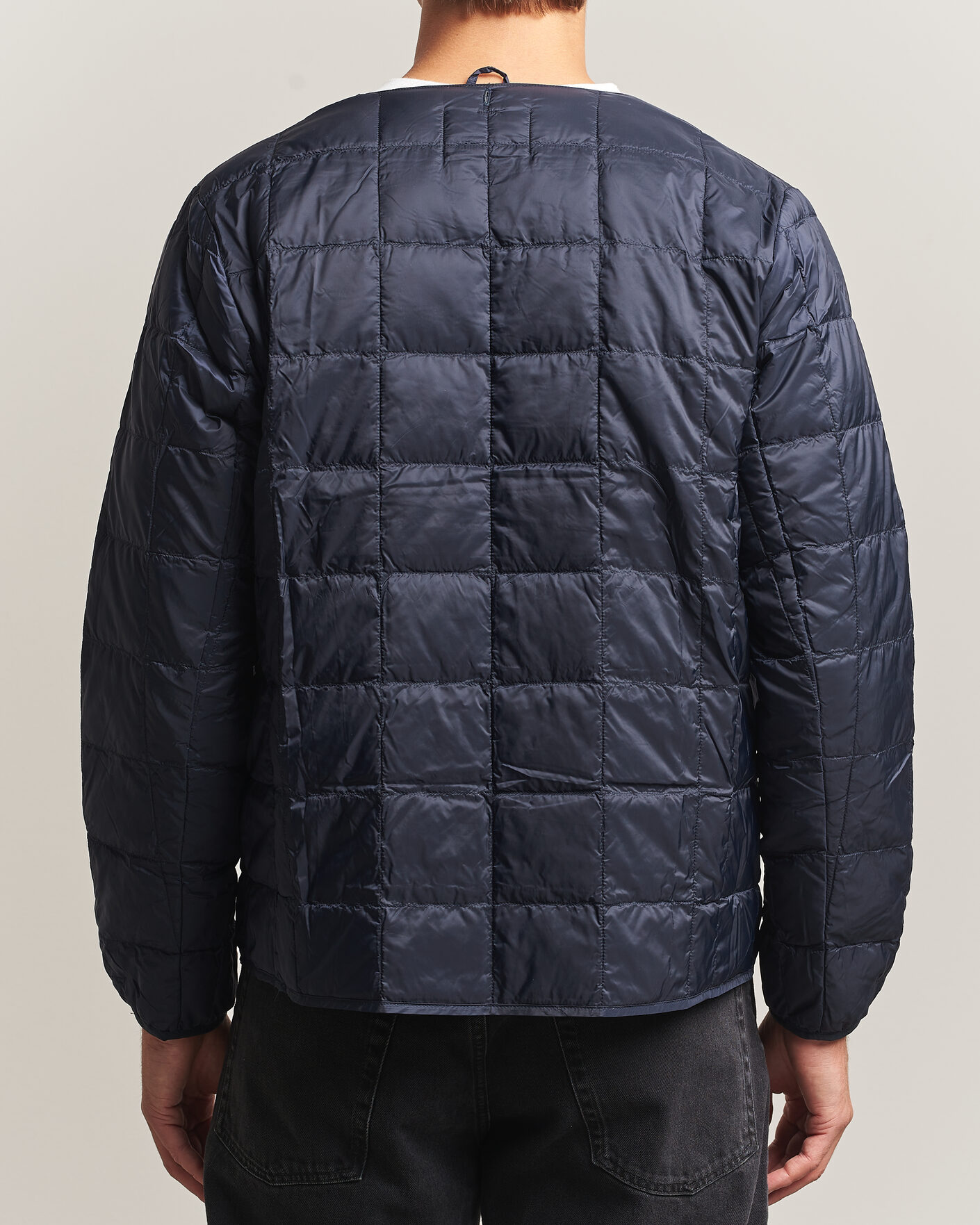 Uomini | Giacche | TAION | Crew Neck Button Down Jacket Dark Navy