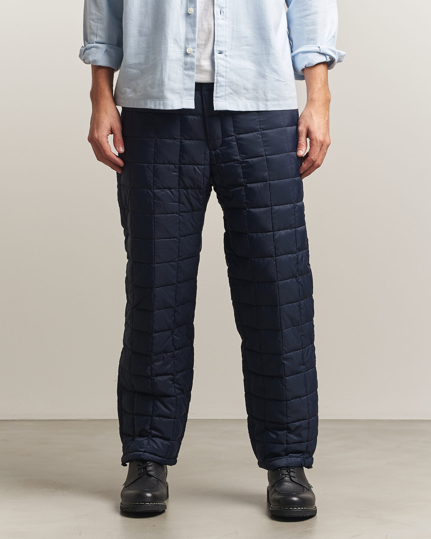 Uomini | Pantaloni | TAION | Mountain Down Pants Dark Navy