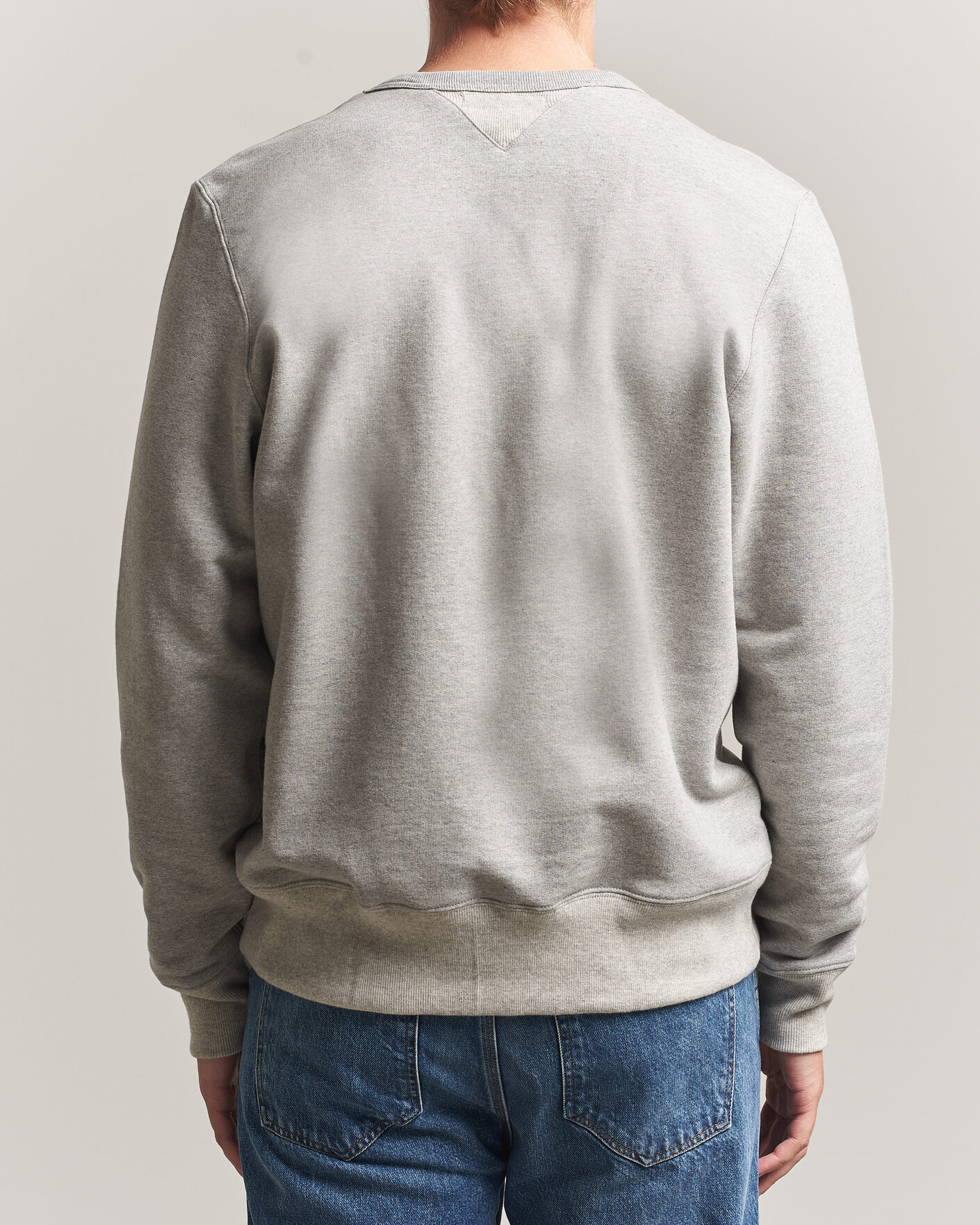 Uomini | Maglieria | Merz b. Schwanen | Vintage Machine Sweatshirt Grey Melange