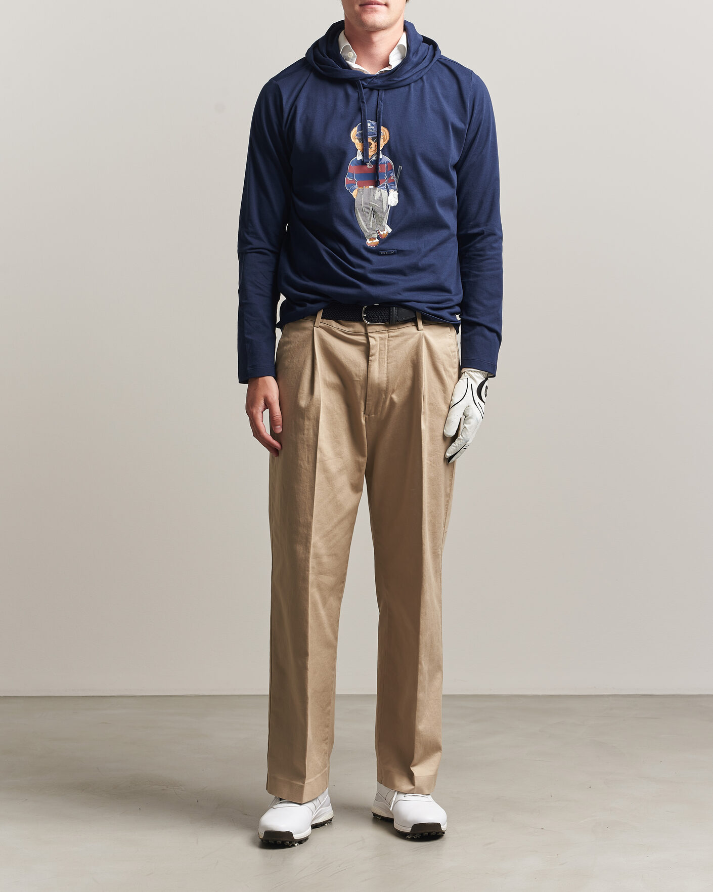 Uomini | Maglieria | RLX Ralph Lauren | Bear Hoodie Refined Navy