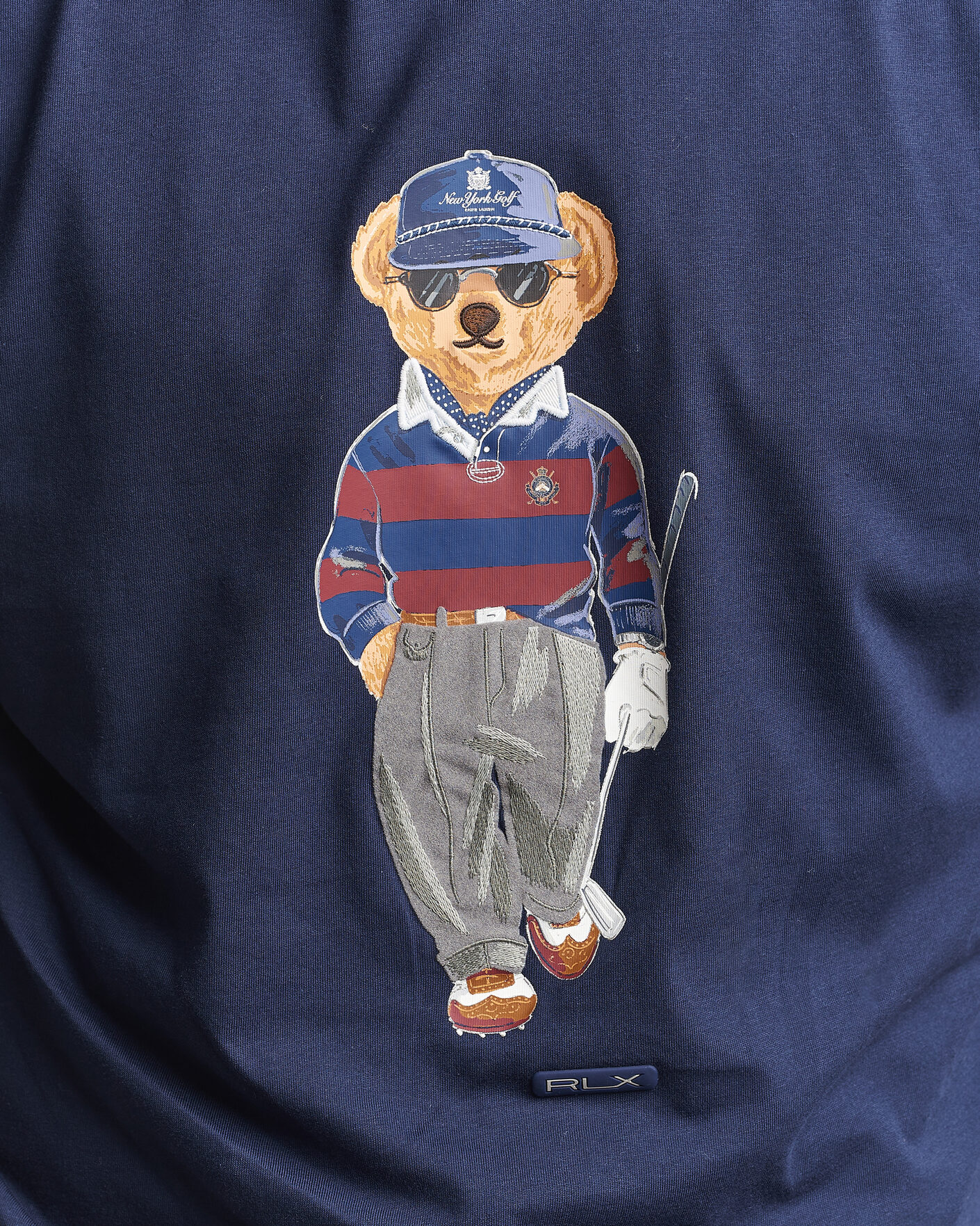 Uomini | Maglieria | RLX Ralph Lauren | Bear Hoodie Refined Navy