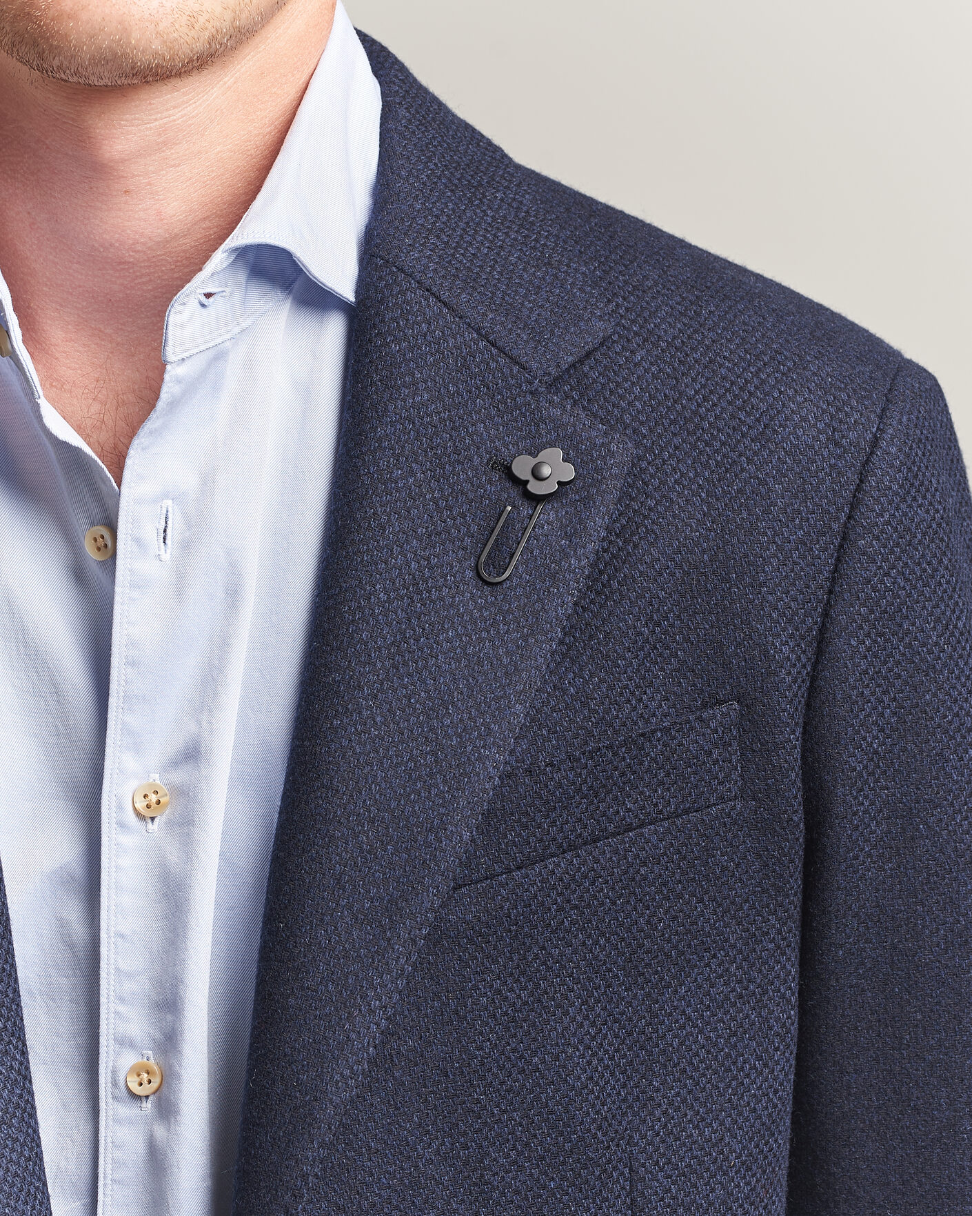 Uomini | Blazers | Lardini | Wool/Cashmere Blazer Navy