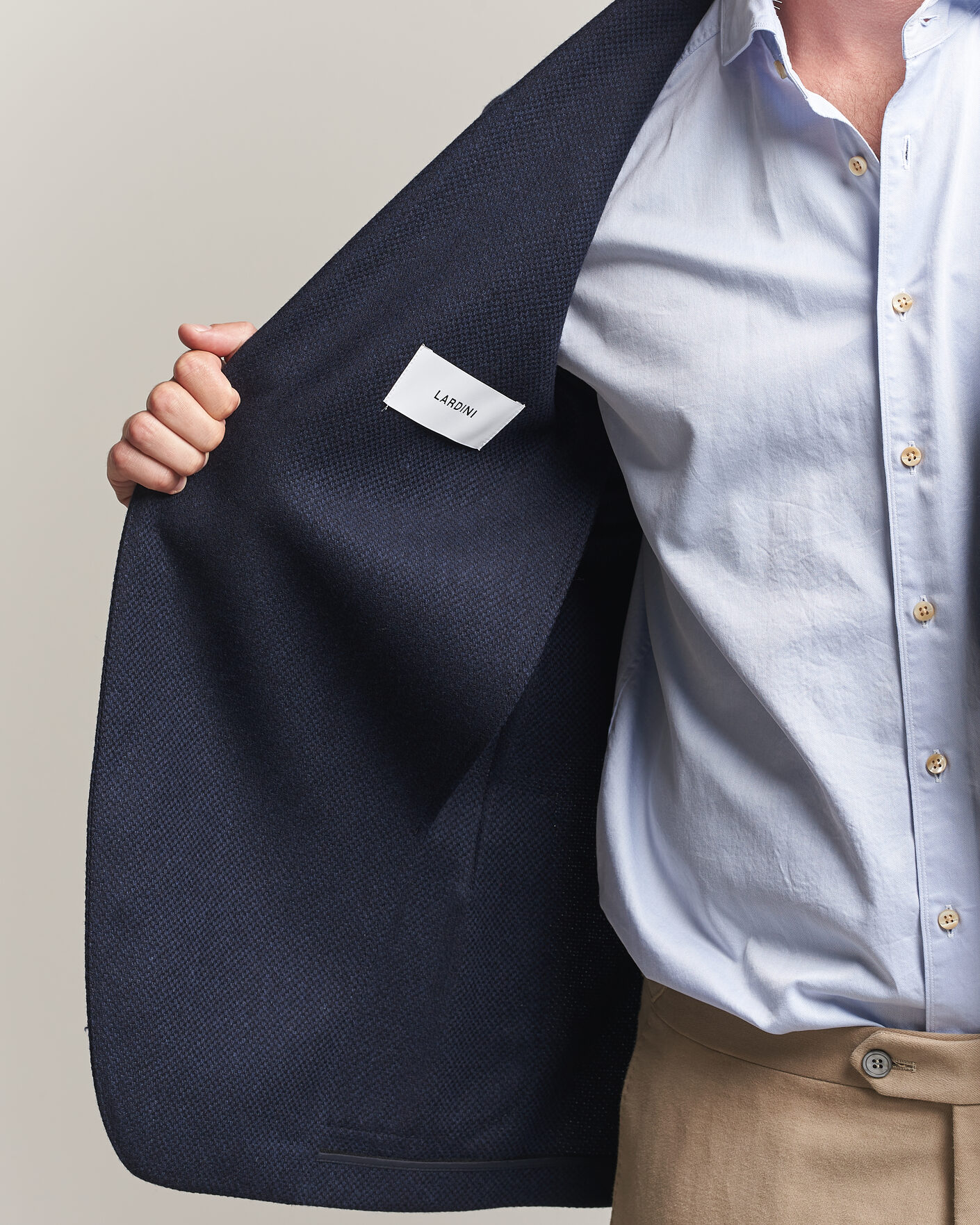 Uomini | Blazers | Lardini | Wool/Cashmere Blazer Navy