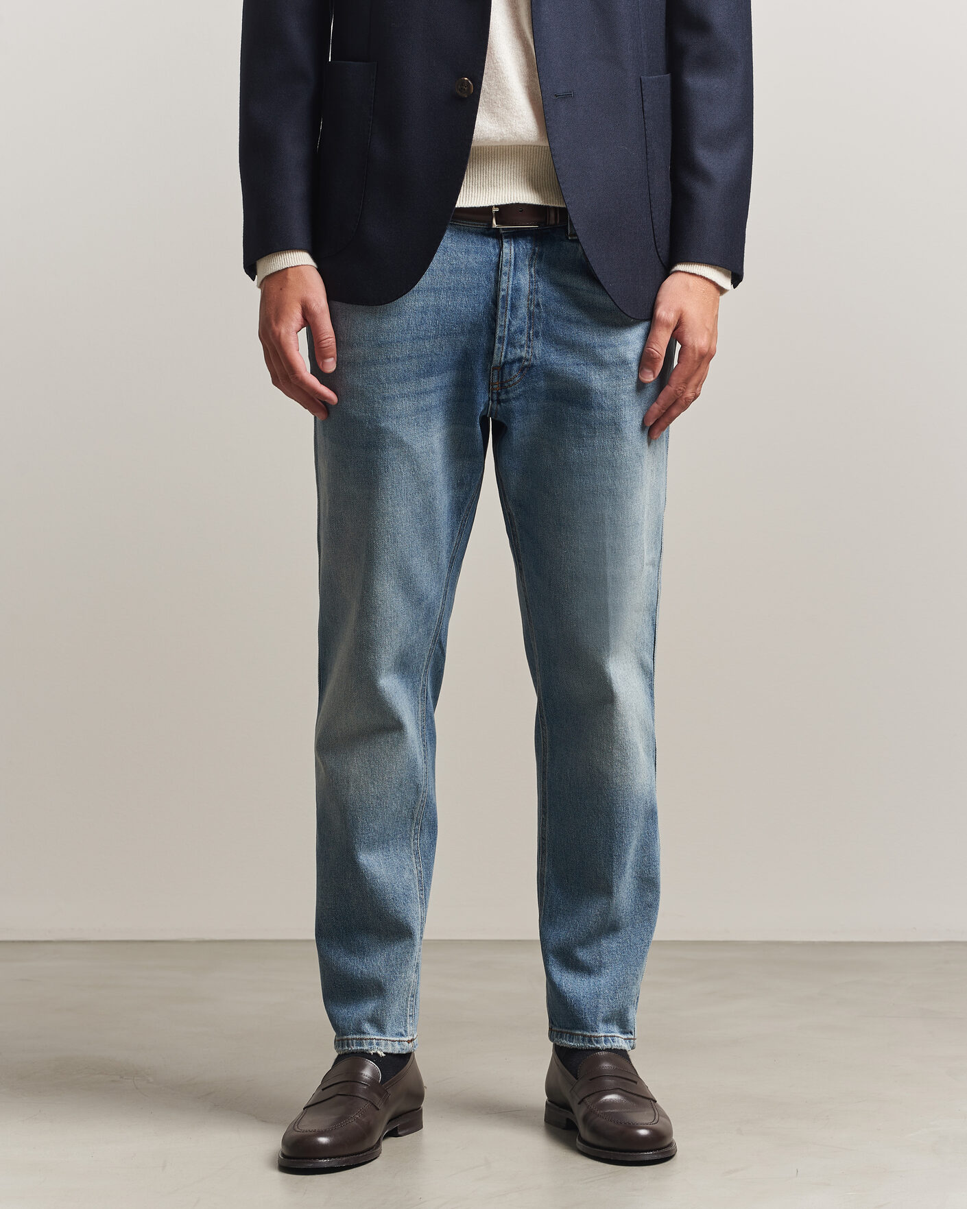 Uomini | Jeans | Lardini | Cotton Denim Blue