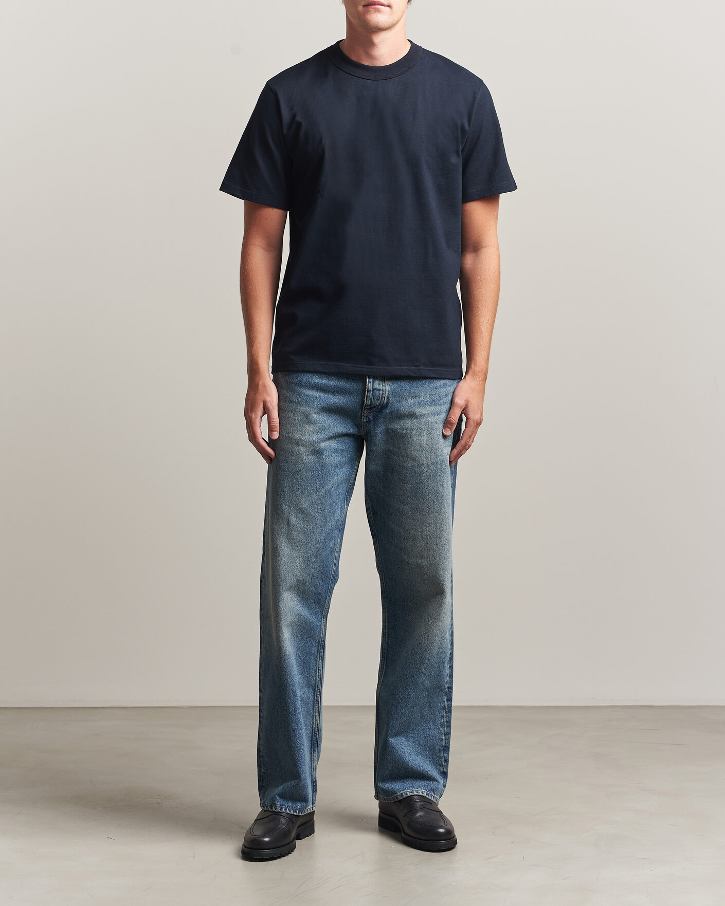 Uomini | T-shirt | Armor Lux for Care of Carl | Armor-lux 2-Pack Heritage Callac T-Shirt Rich Navy